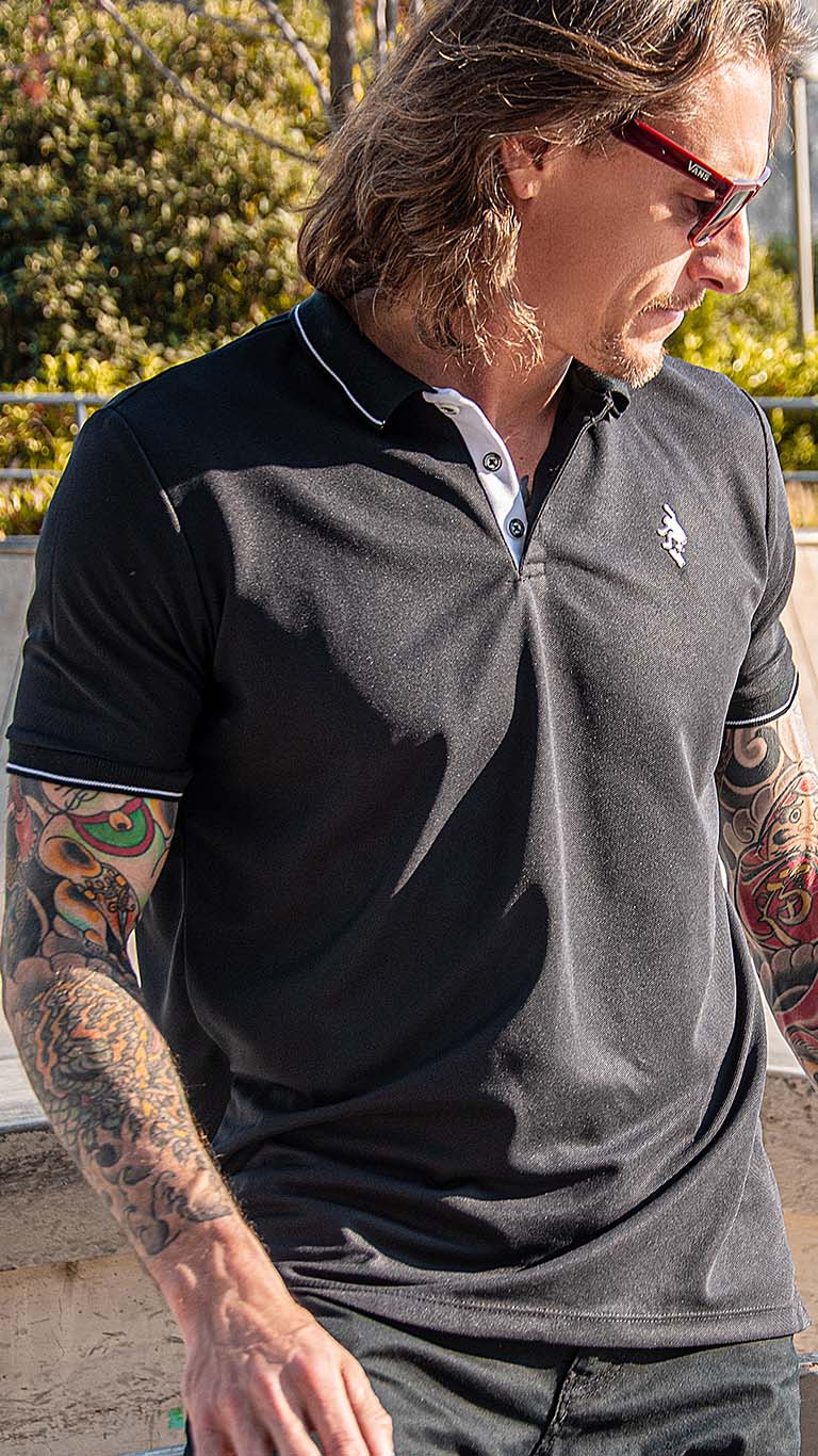Polo Skaterhappy CS Black
