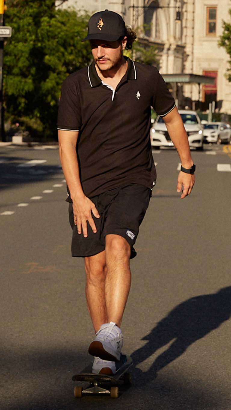 Polo Skaterhappy CS Black