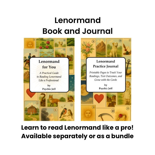 Lenormand Master Bundle – The Book + The Journal (PDF ebook + Printable PDF)