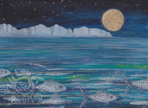 Spotted Shoal Greetings Card