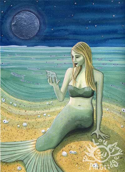 Mermaid and Shell One