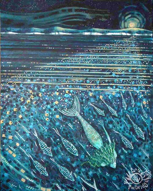 Mermackerel off the Seven Sisters (Sussex) with Belle Vue Lighthouse