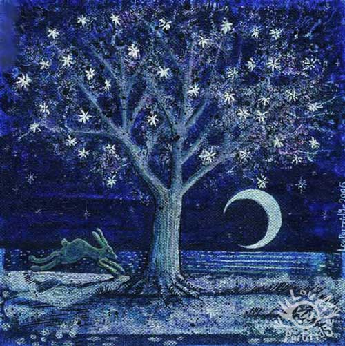 Hare Moon Tree One