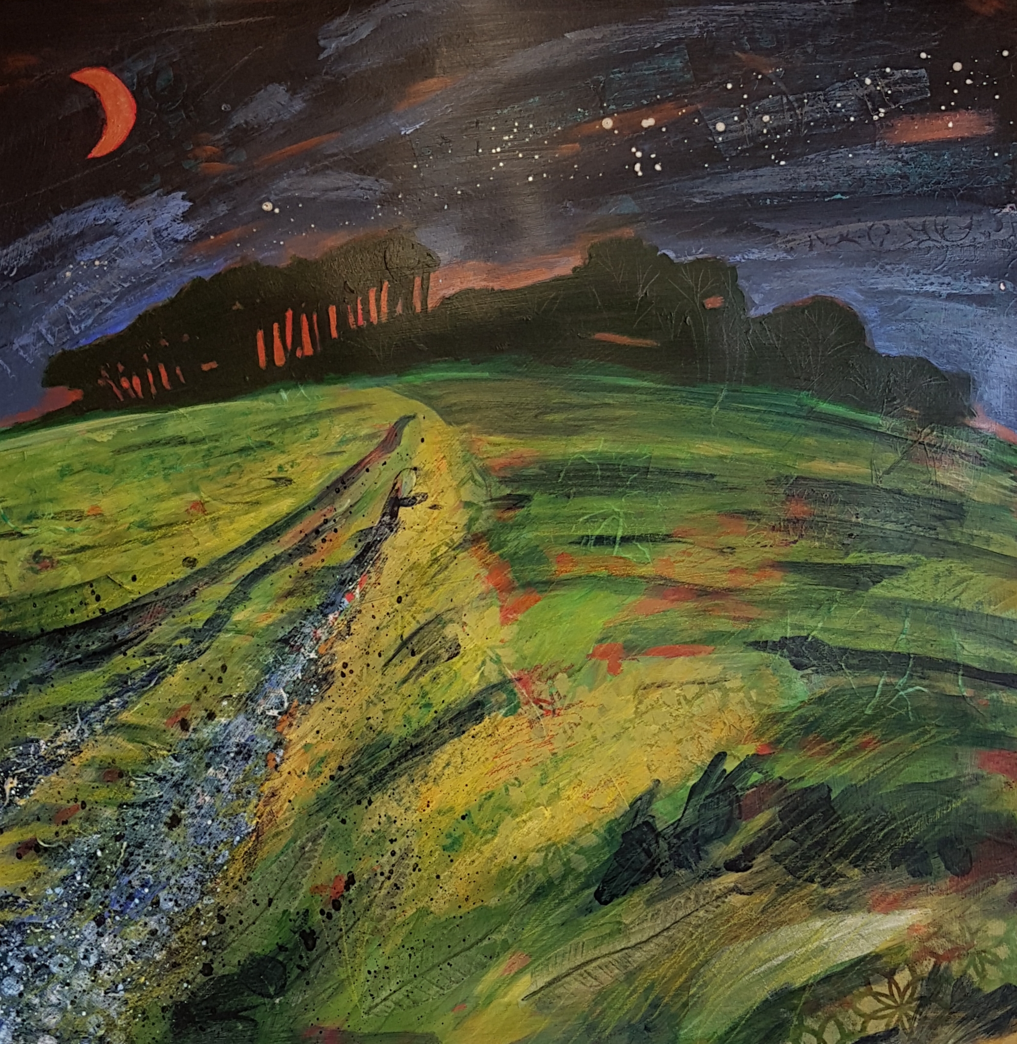 Samhain Sunset at Chanctonbury Ring