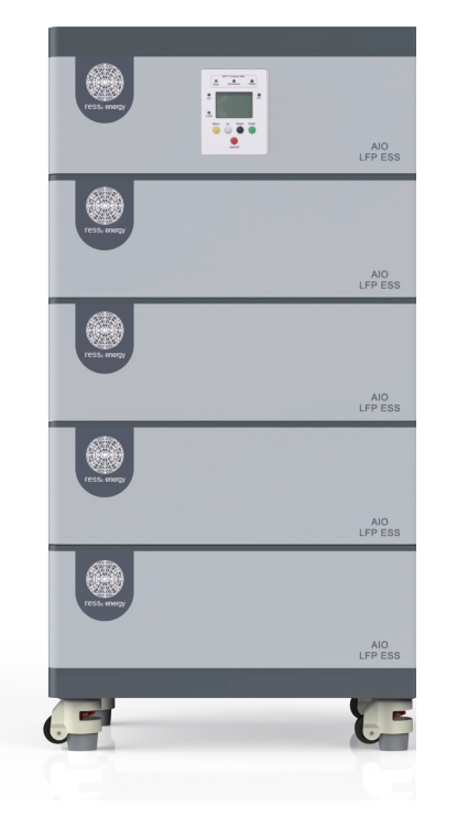 NEW: Plug & Play All-in-one (AIO) Block-stackable Series Residential BESS - 20.48kWh / 5kW