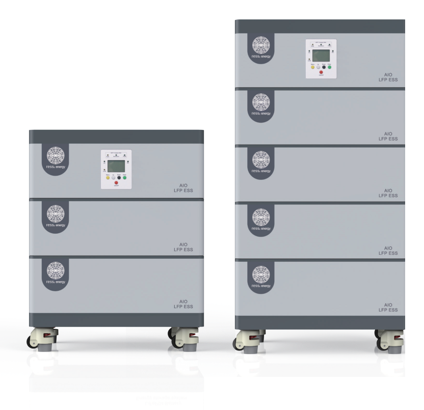 NEW: Plug & Play All-in-one (AIO) Block-stackable Series Residential BESS - 15.36kWh / 5kW