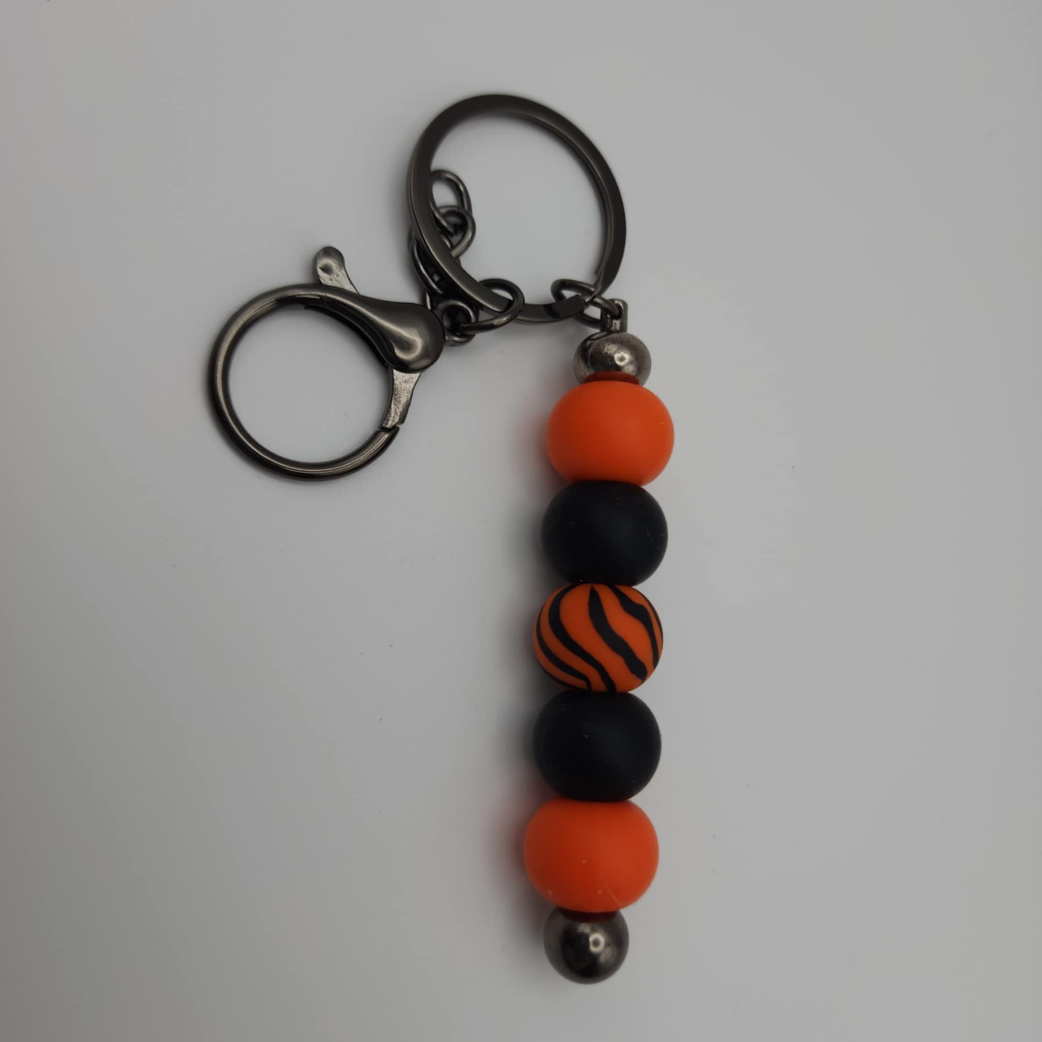 Colorful Beaded Keychain