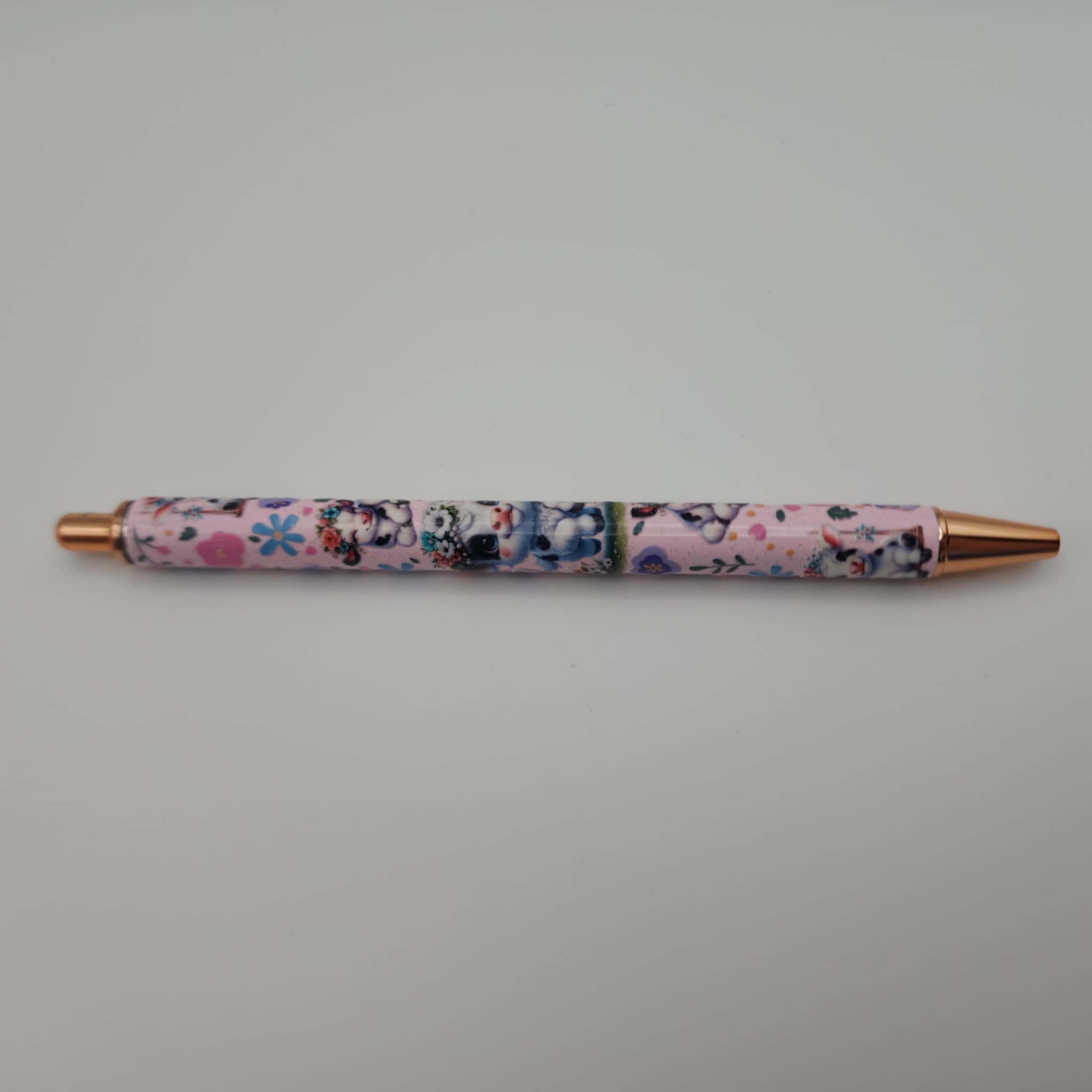 Decorative Floral Cow Pen