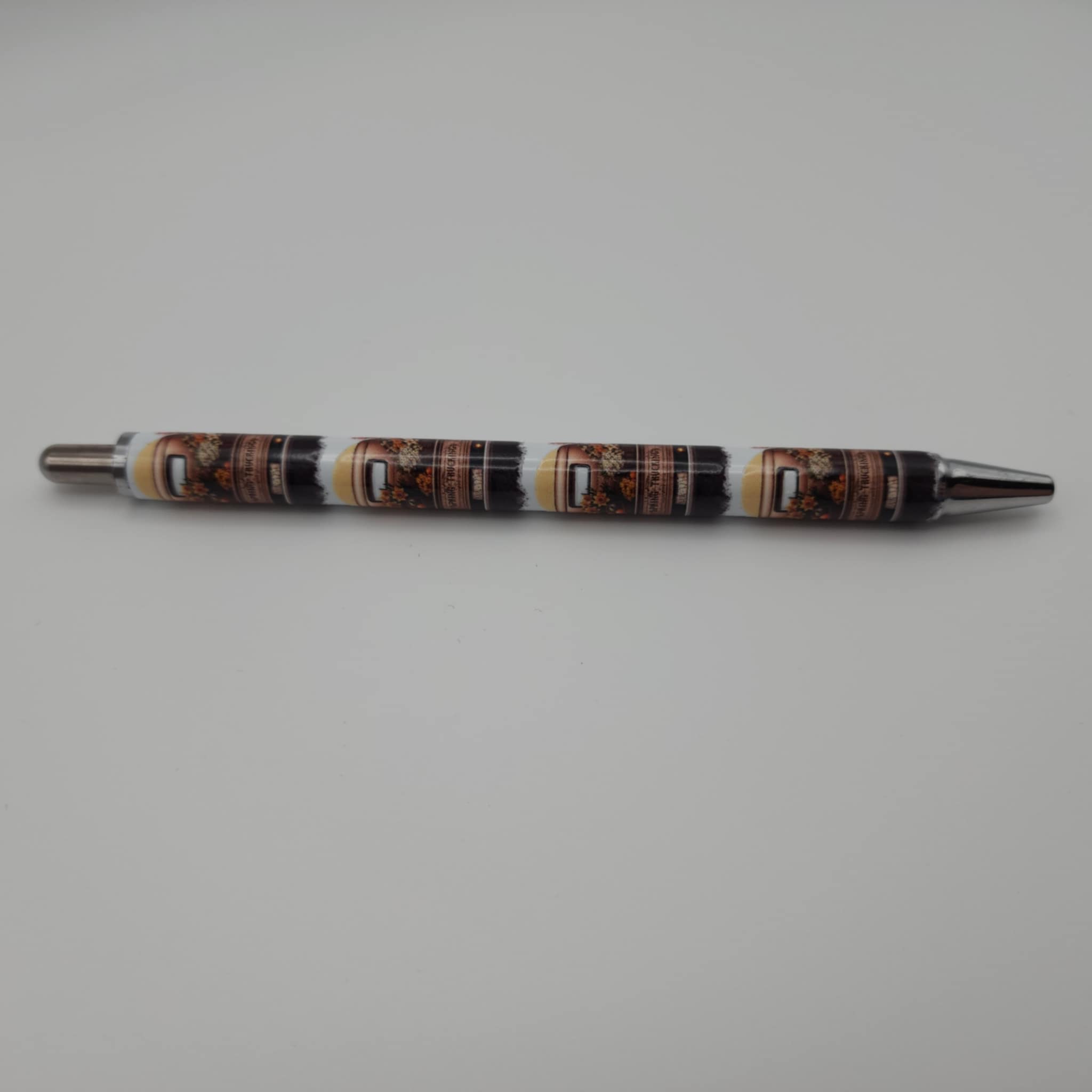 Decorative Floral Truck Pen