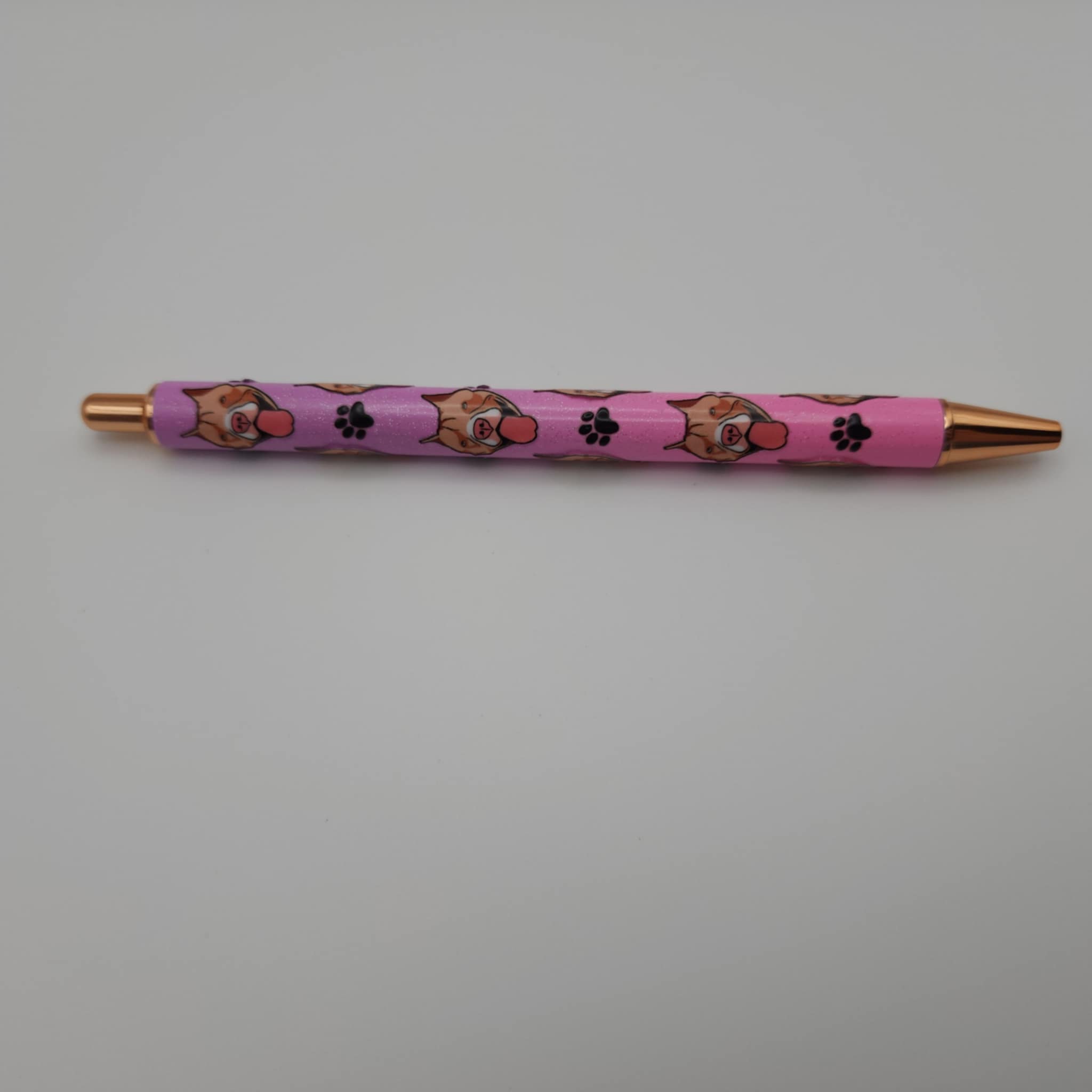 Pen with Pitbull Design
