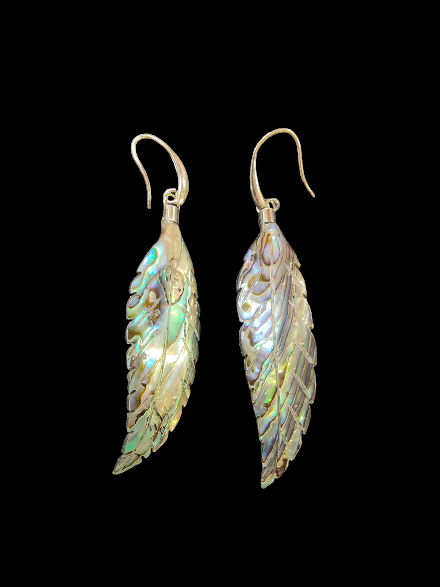 Paua (Abalone) Shell earrings