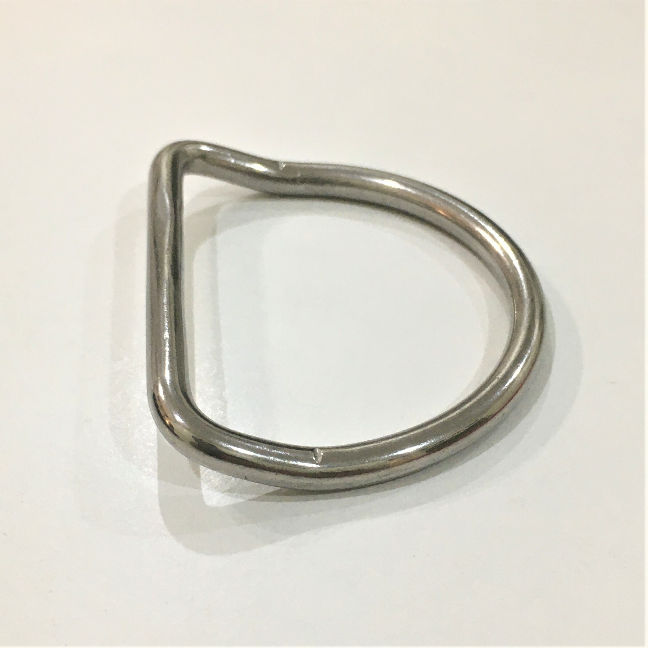 Stainless Steel D-Ring Bent Style