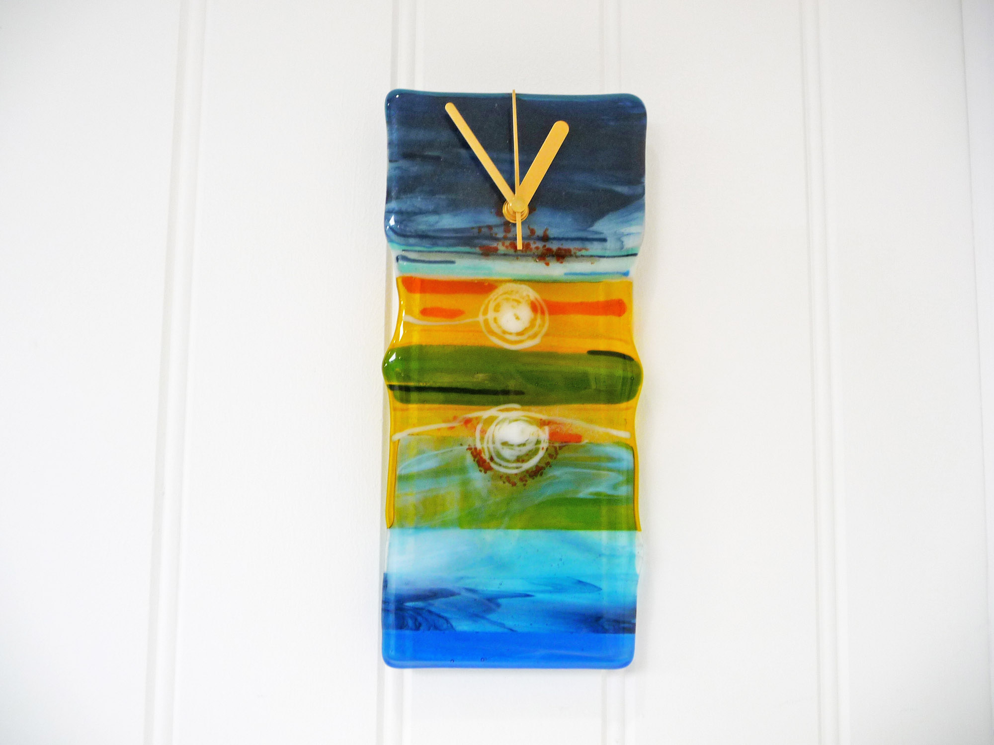 SALE Moon Over Water Wall Clock 