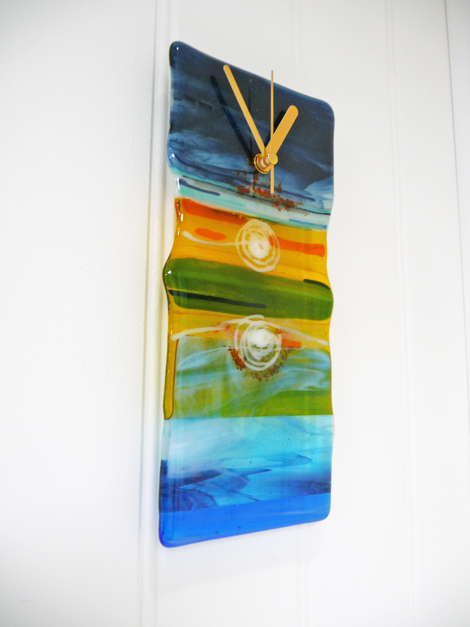 SALE Moon Over Water Wall Clock 