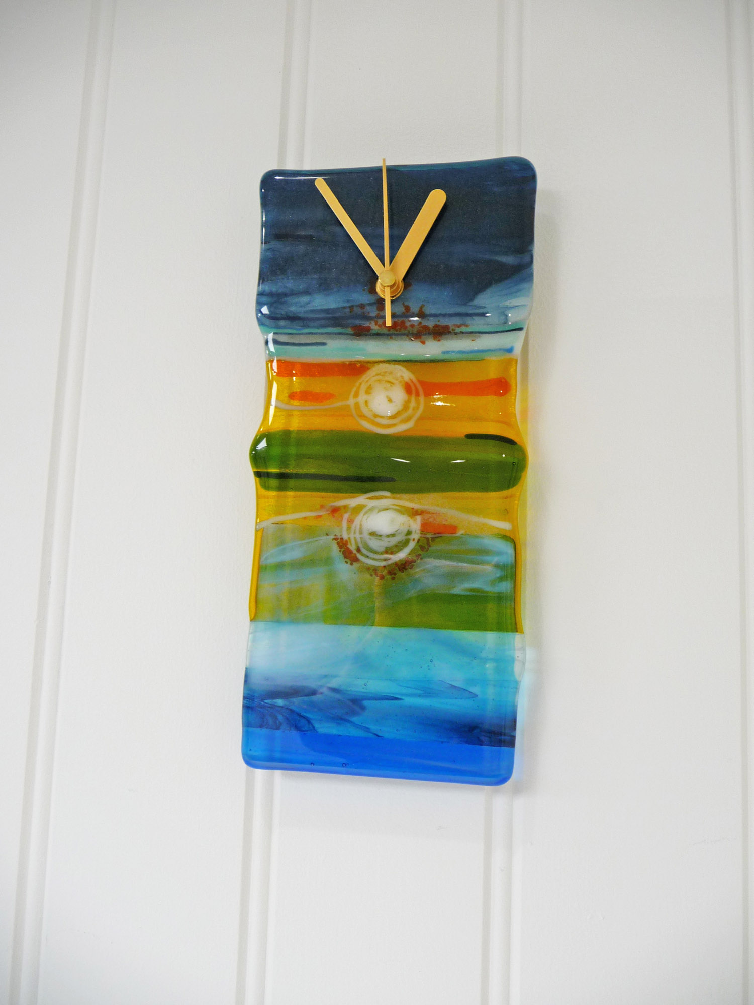 SALE Moon Over Water Wall Clock 