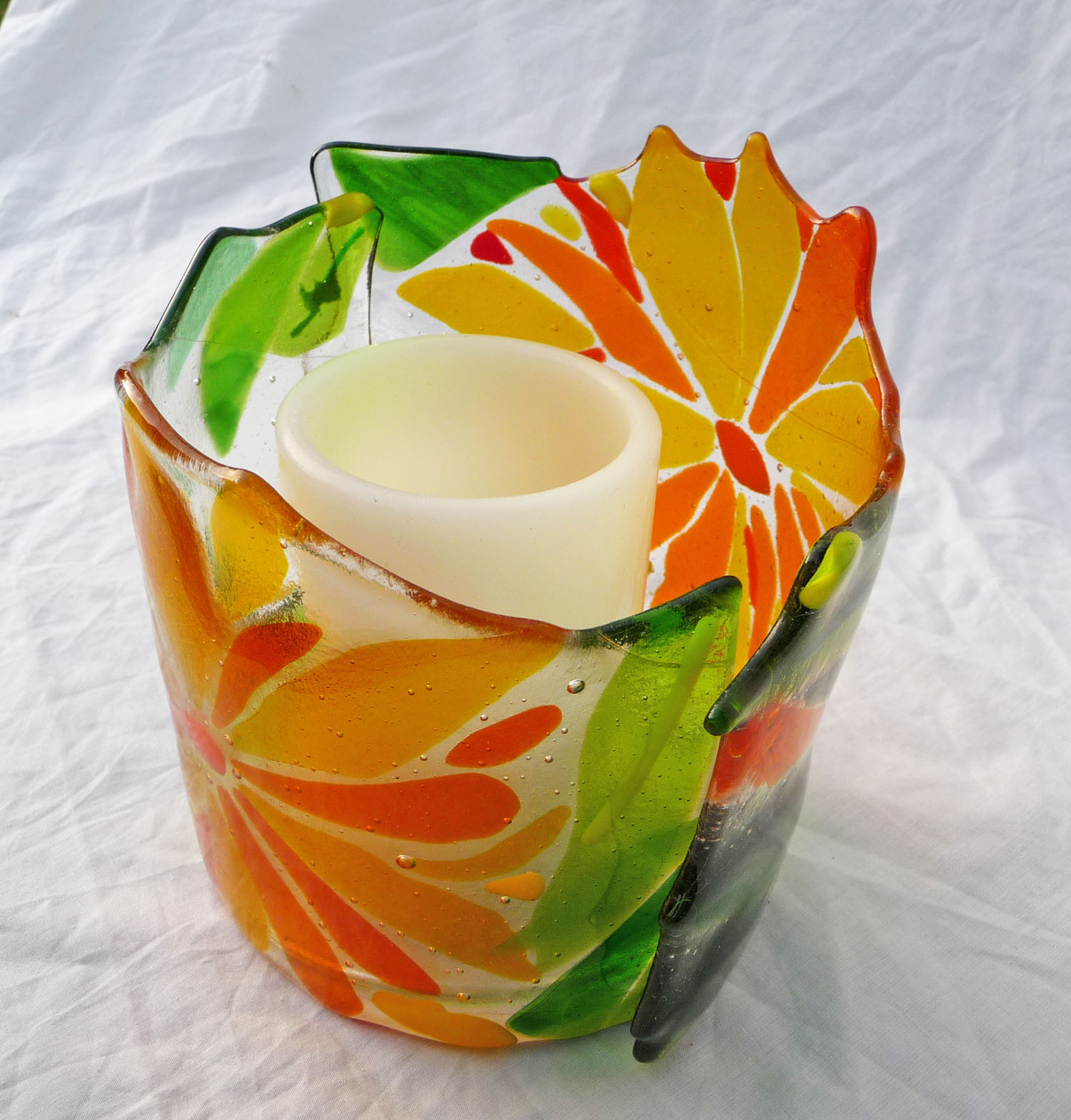 SALE Summer Candle Centrepiece
