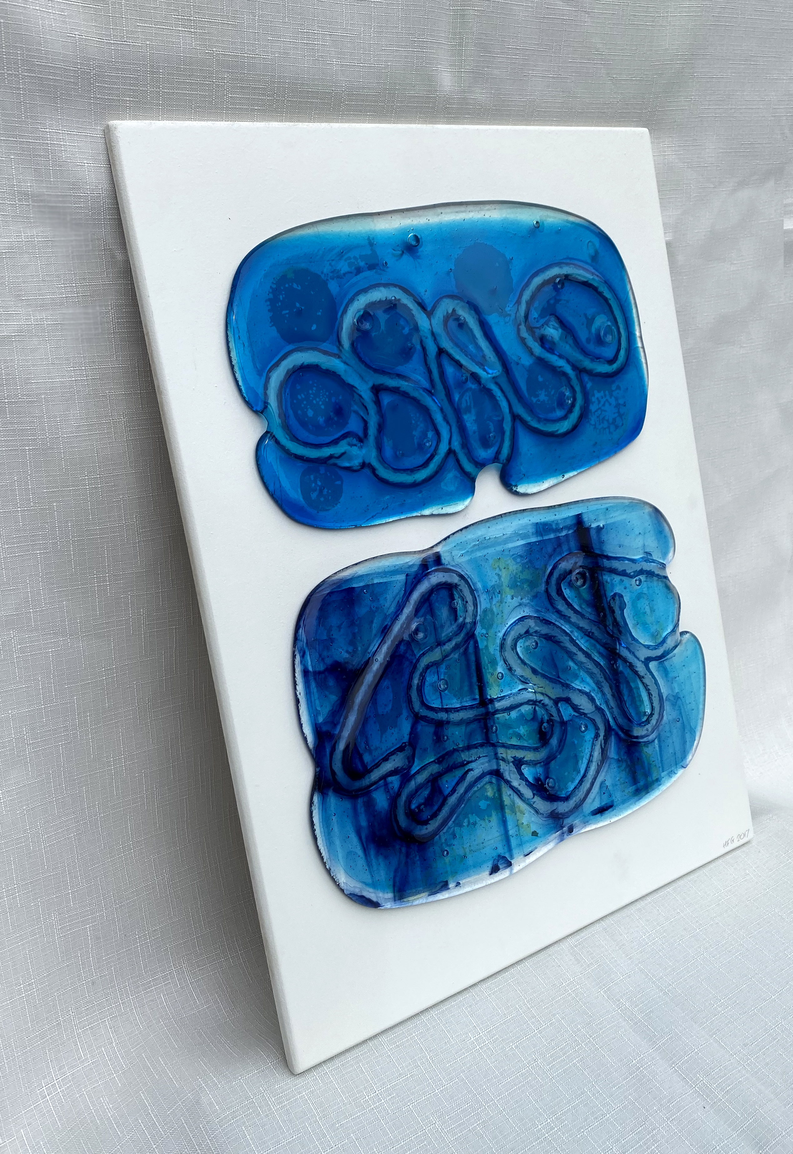 SALE Blues Art Panel