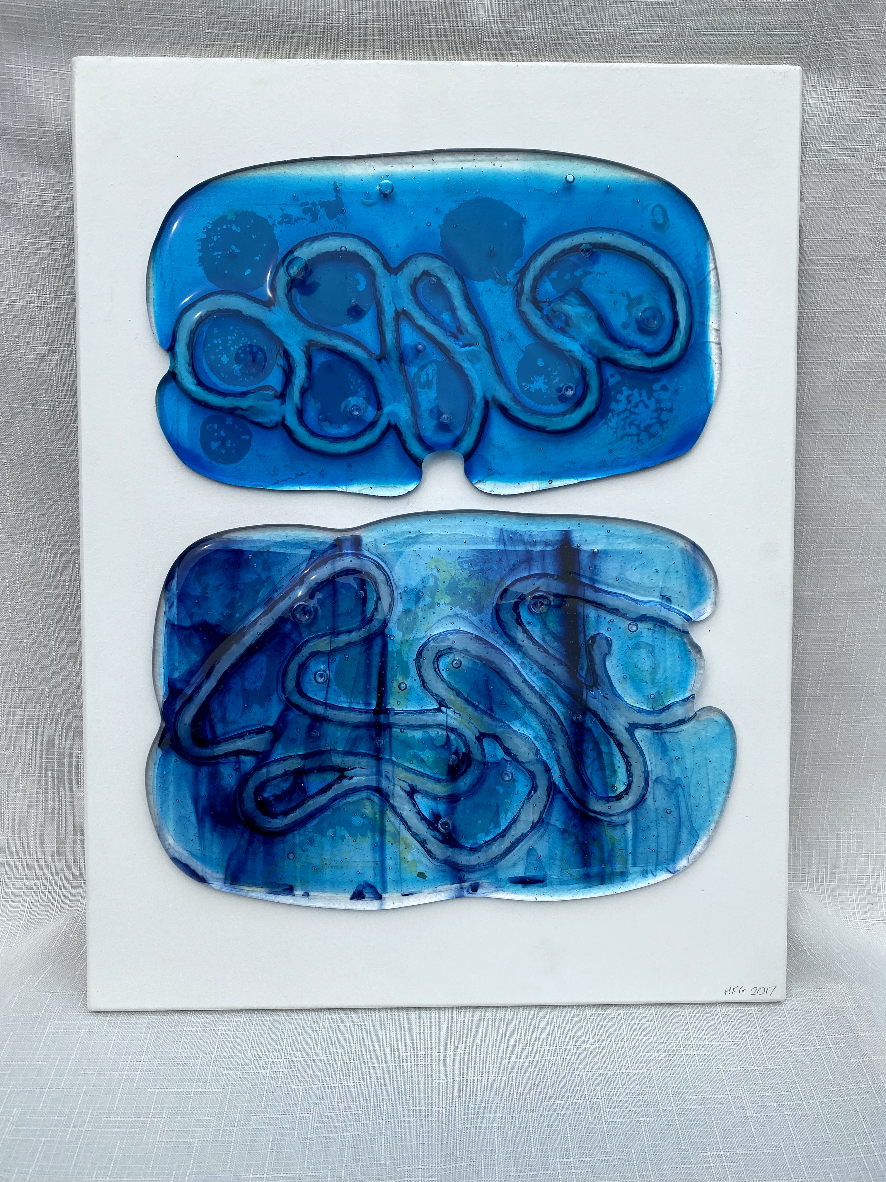 SALE Blues Art Panel
