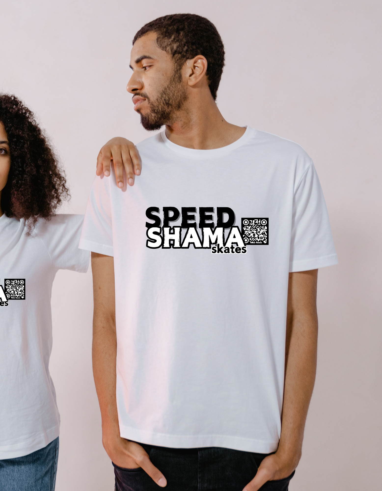 SpeedShama Skates Sporty Printed T-Shirt (UNISEX)