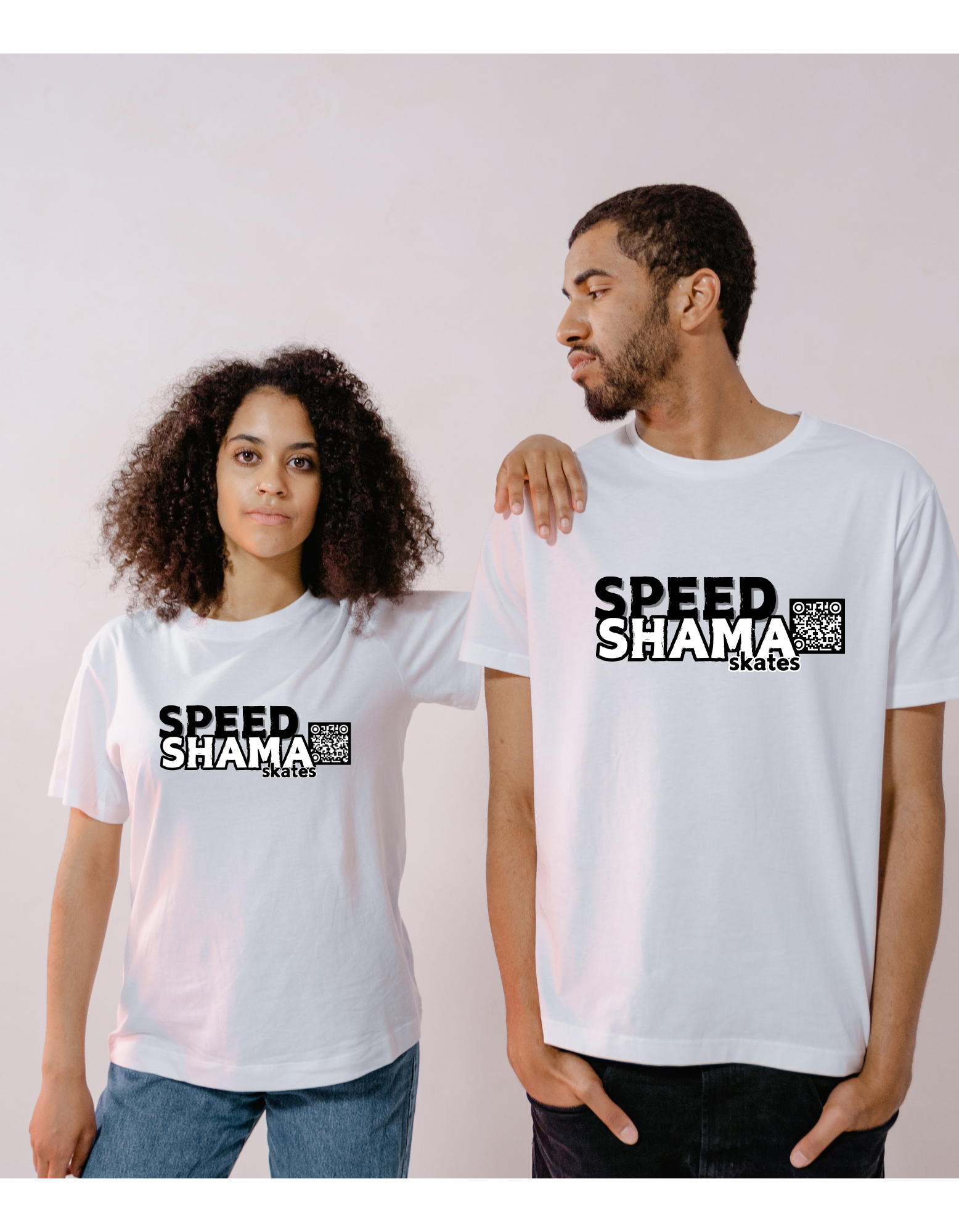 SpeedShama Skates Sporty Printed T-Shirt (UNISEX)