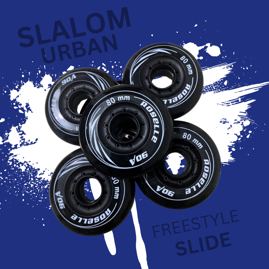 ROSELLE FREESKATE WHEELS 90A