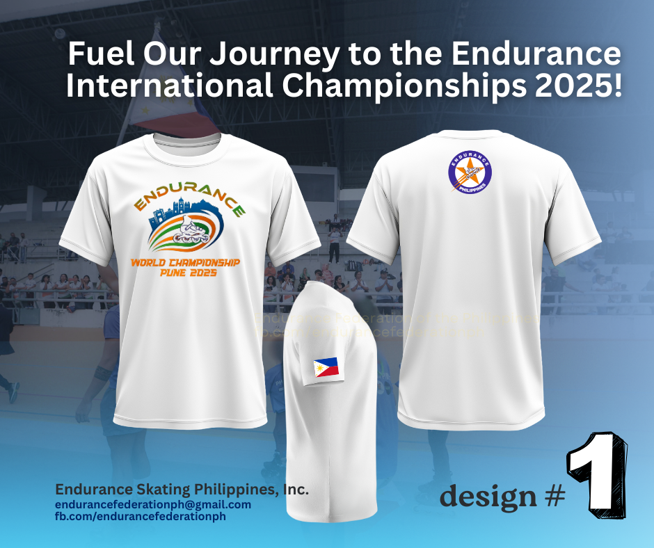 Team Philippines Official Tshirt for Endurance International Championships 2025 @Pune, India