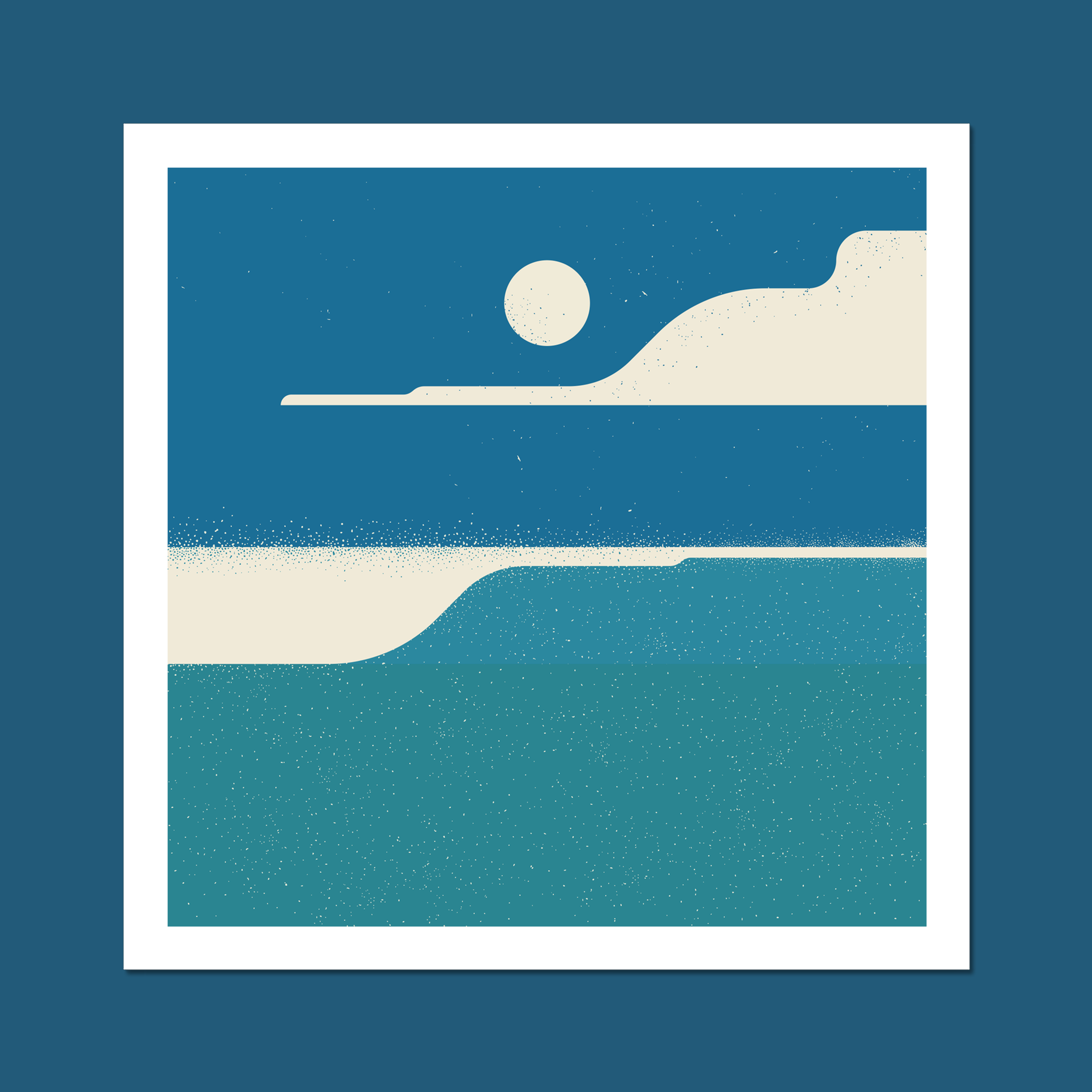 Ocean Wave Art Print