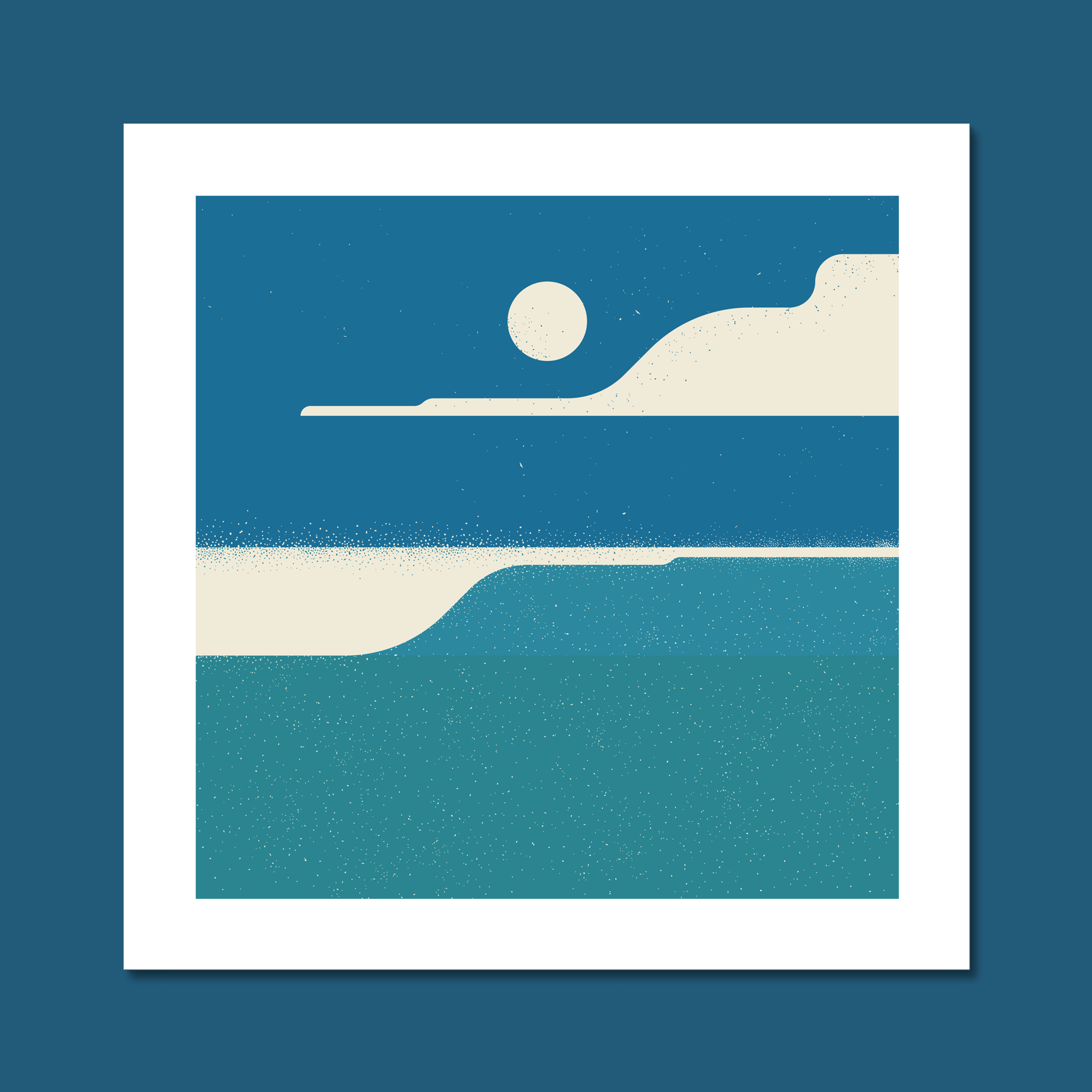 Ocean Wave Art Print