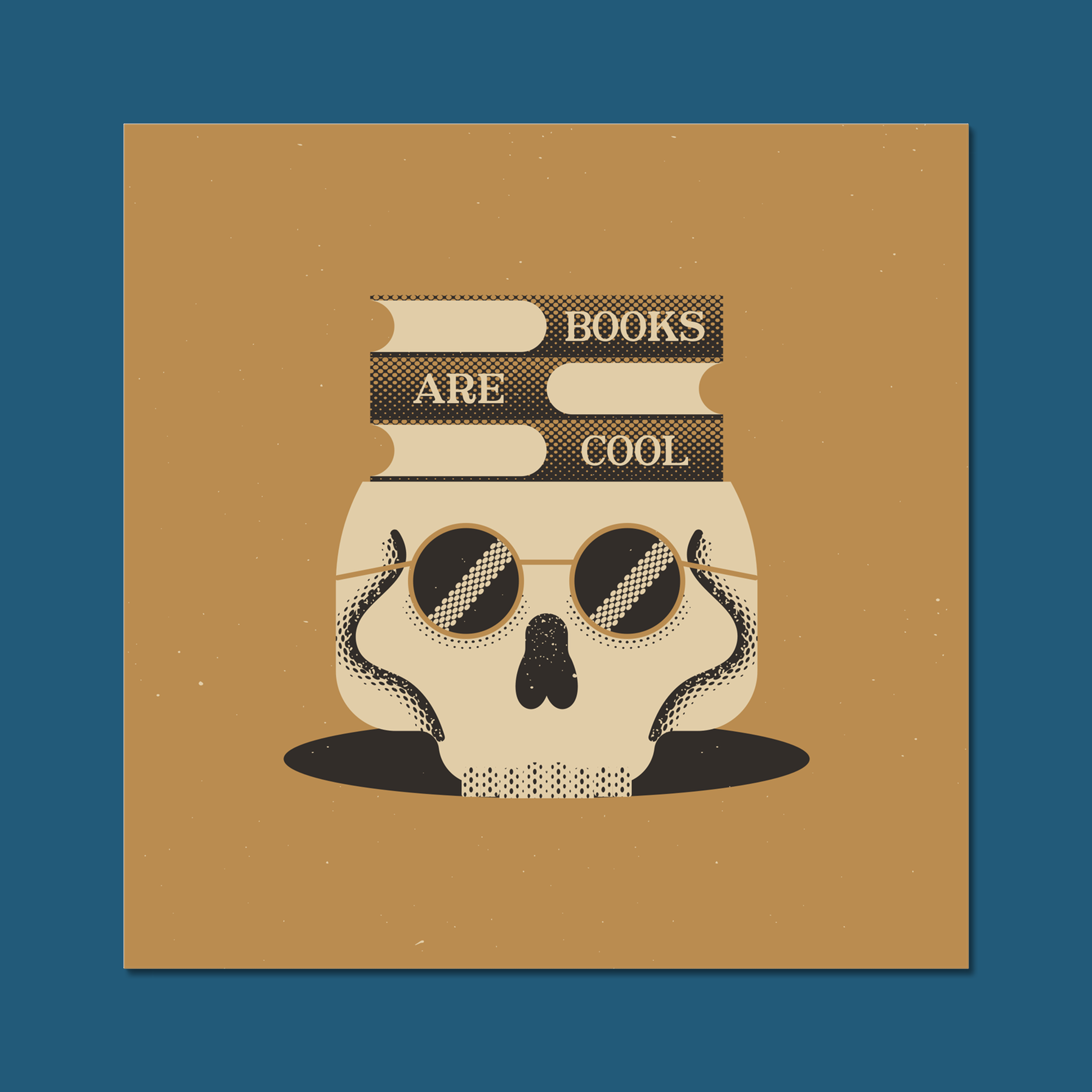 Books Are Cool Art Print