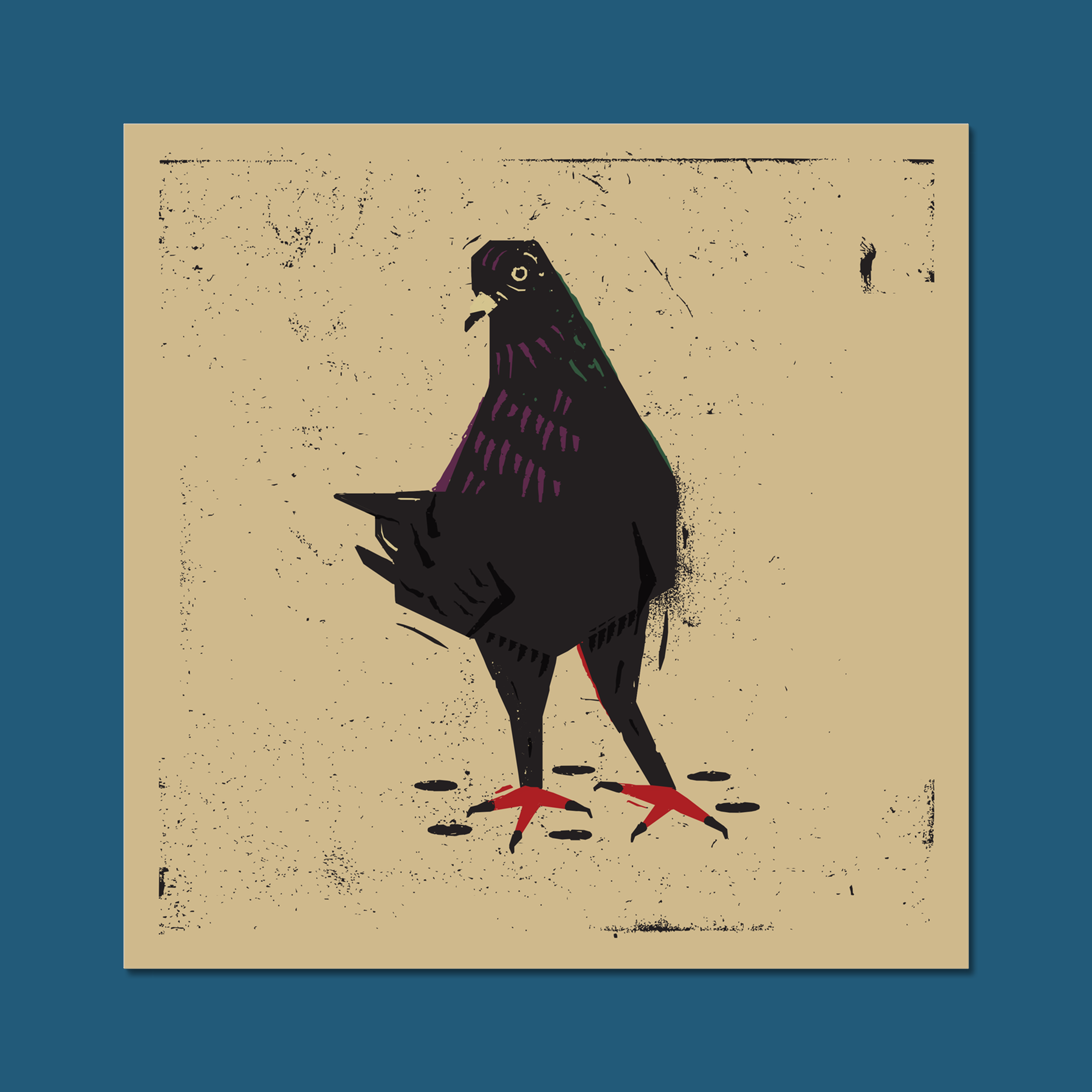 Pigeon Art Print