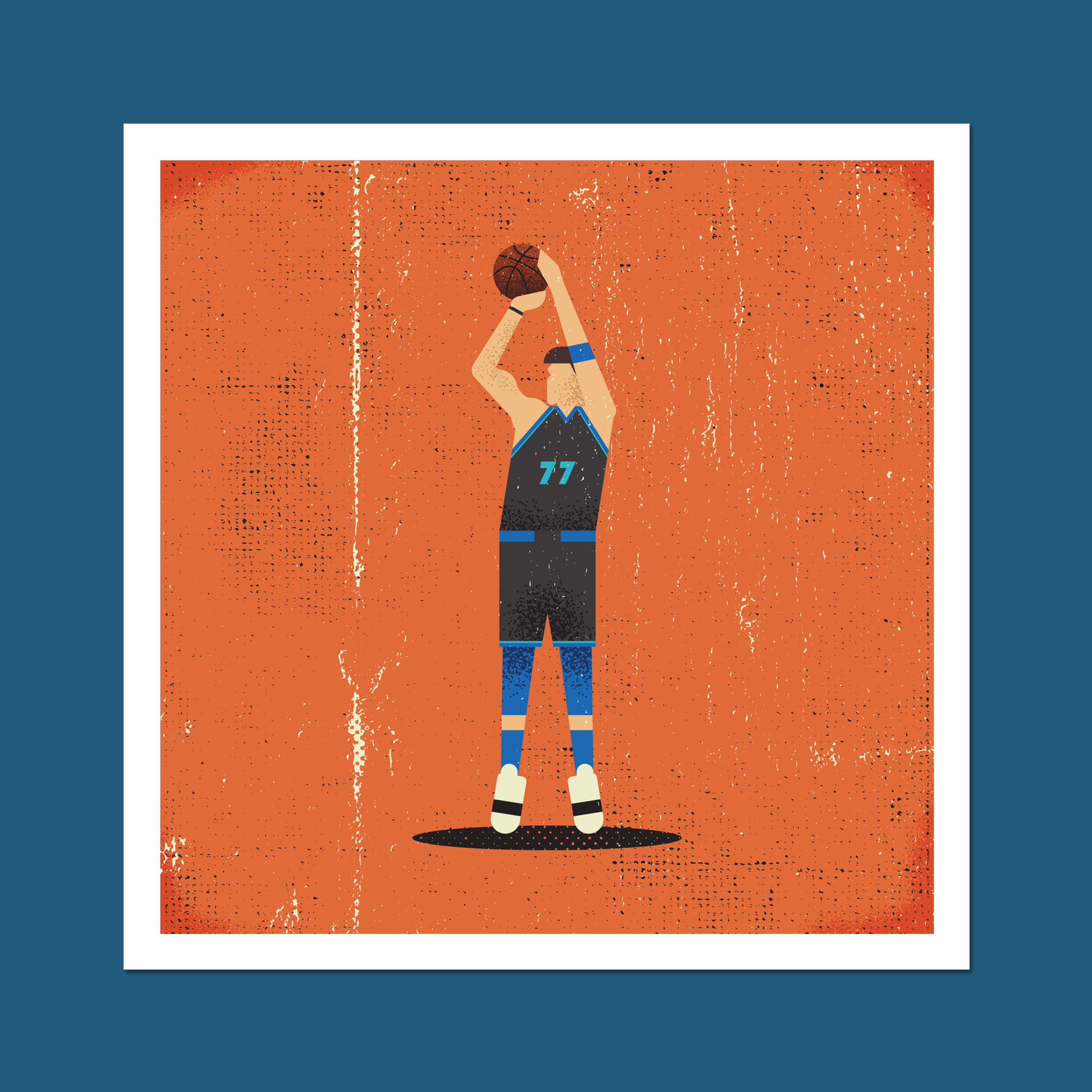 Luka Doncic Art Print