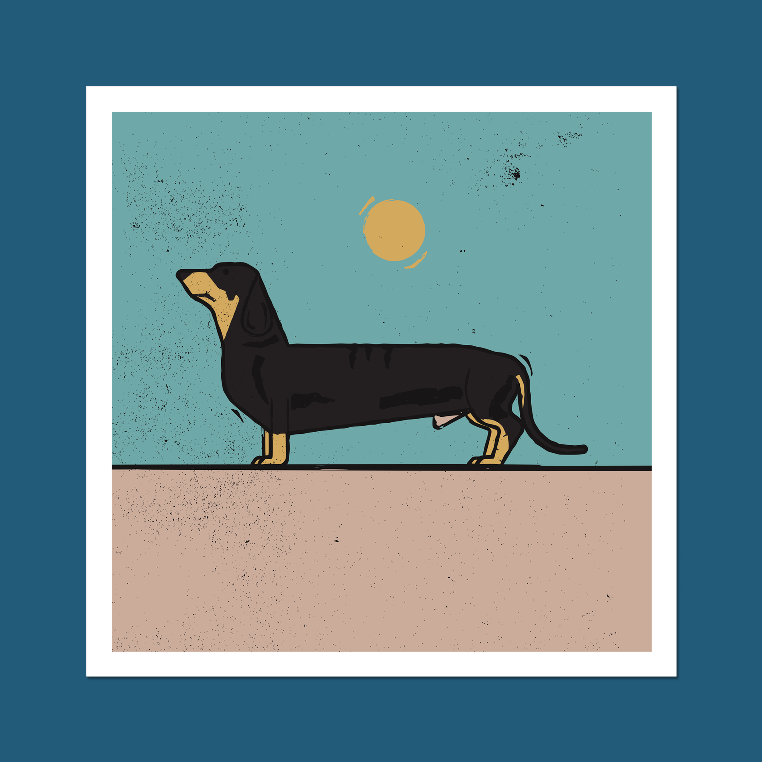 Dachshund Art Print