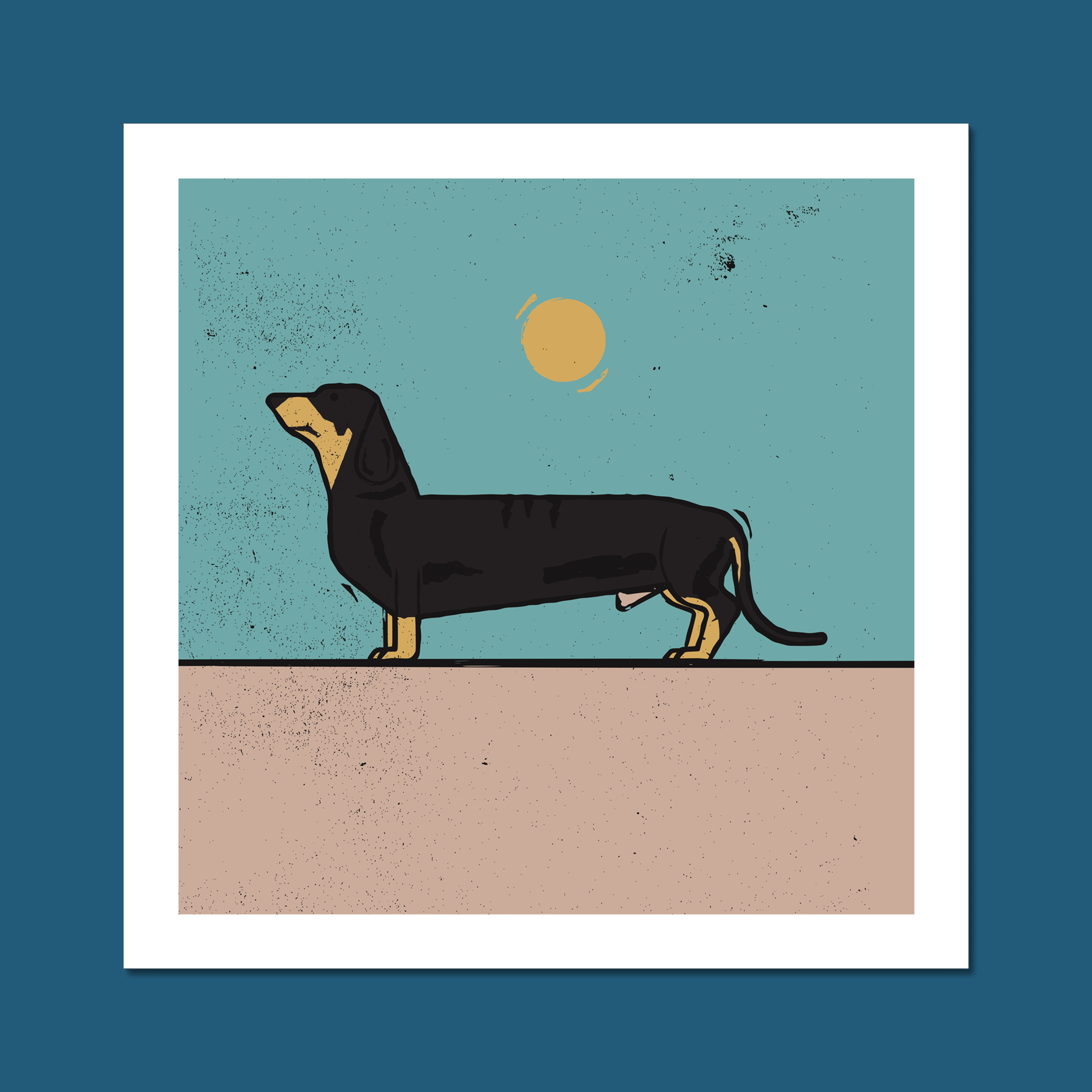Dachshund Art Print