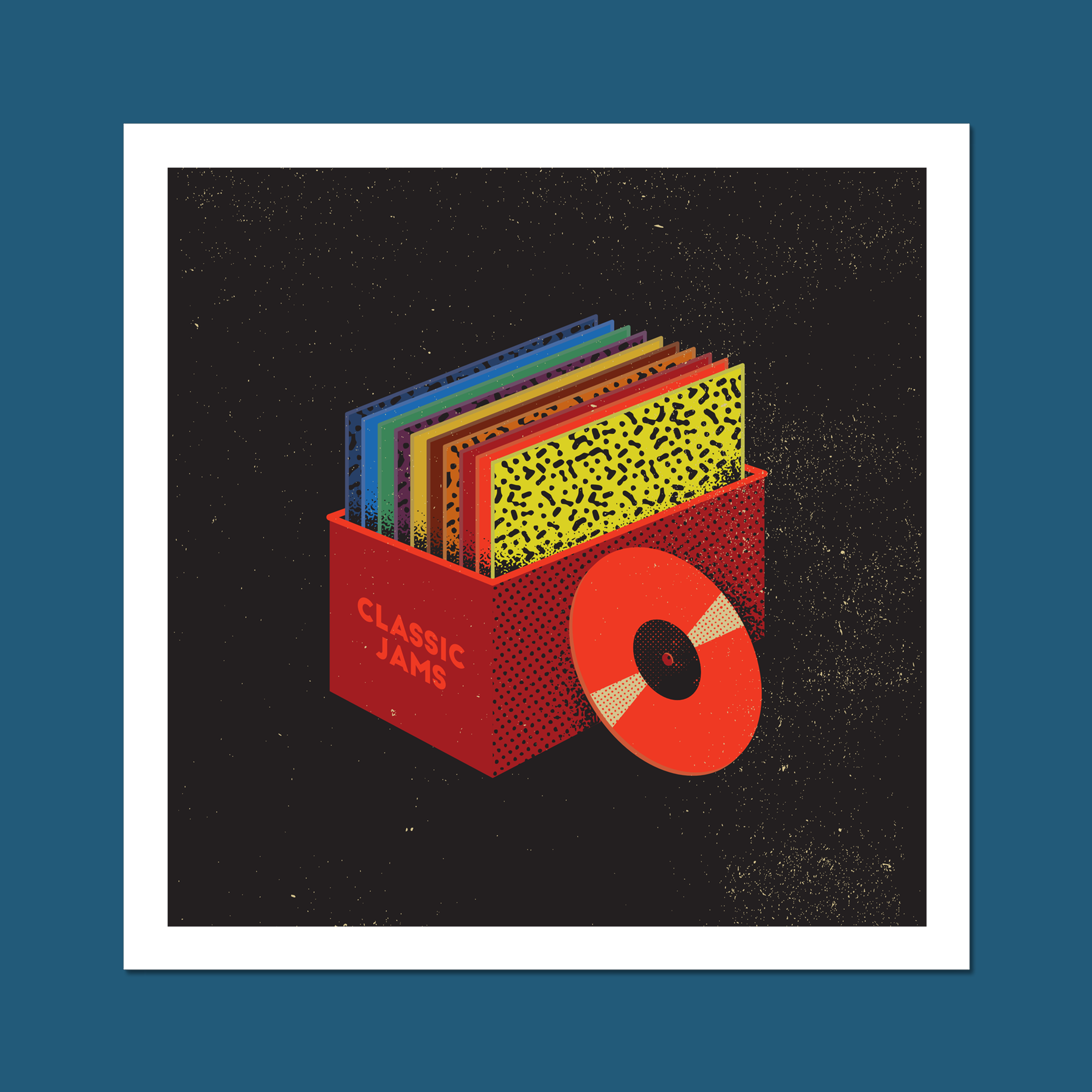 Classic Jams Art Print