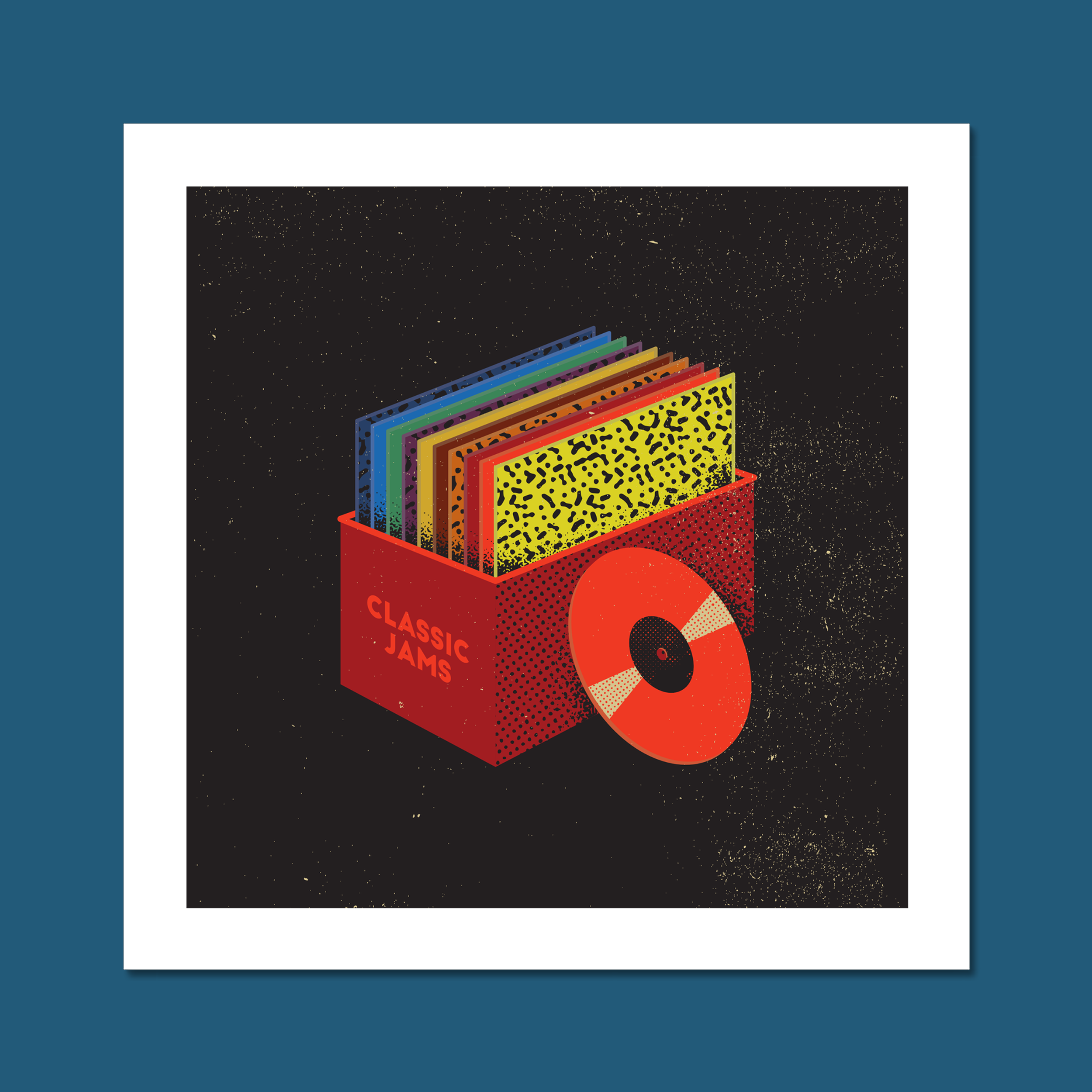 Classic Jams Art Print