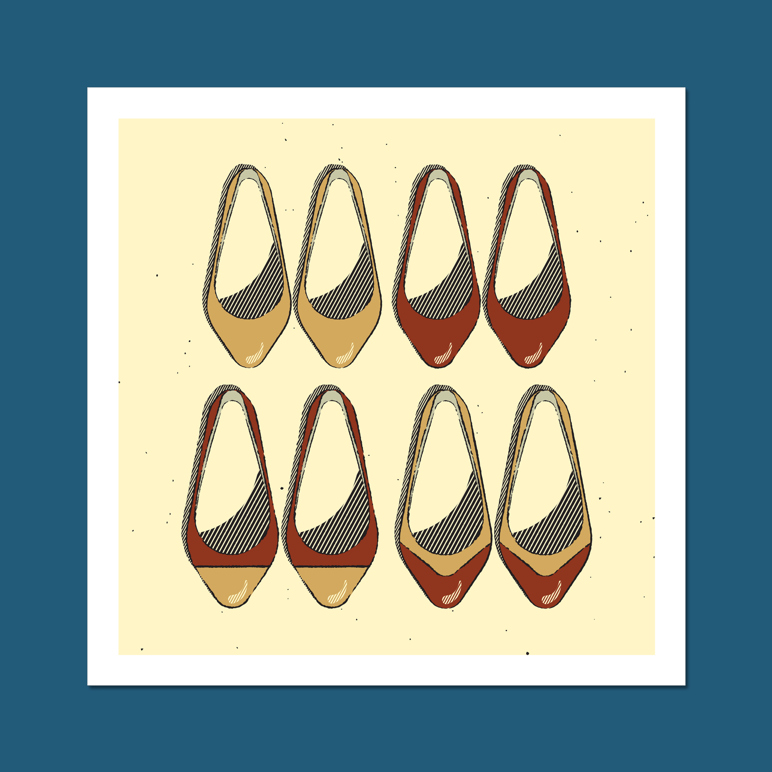 Shoes Art Print