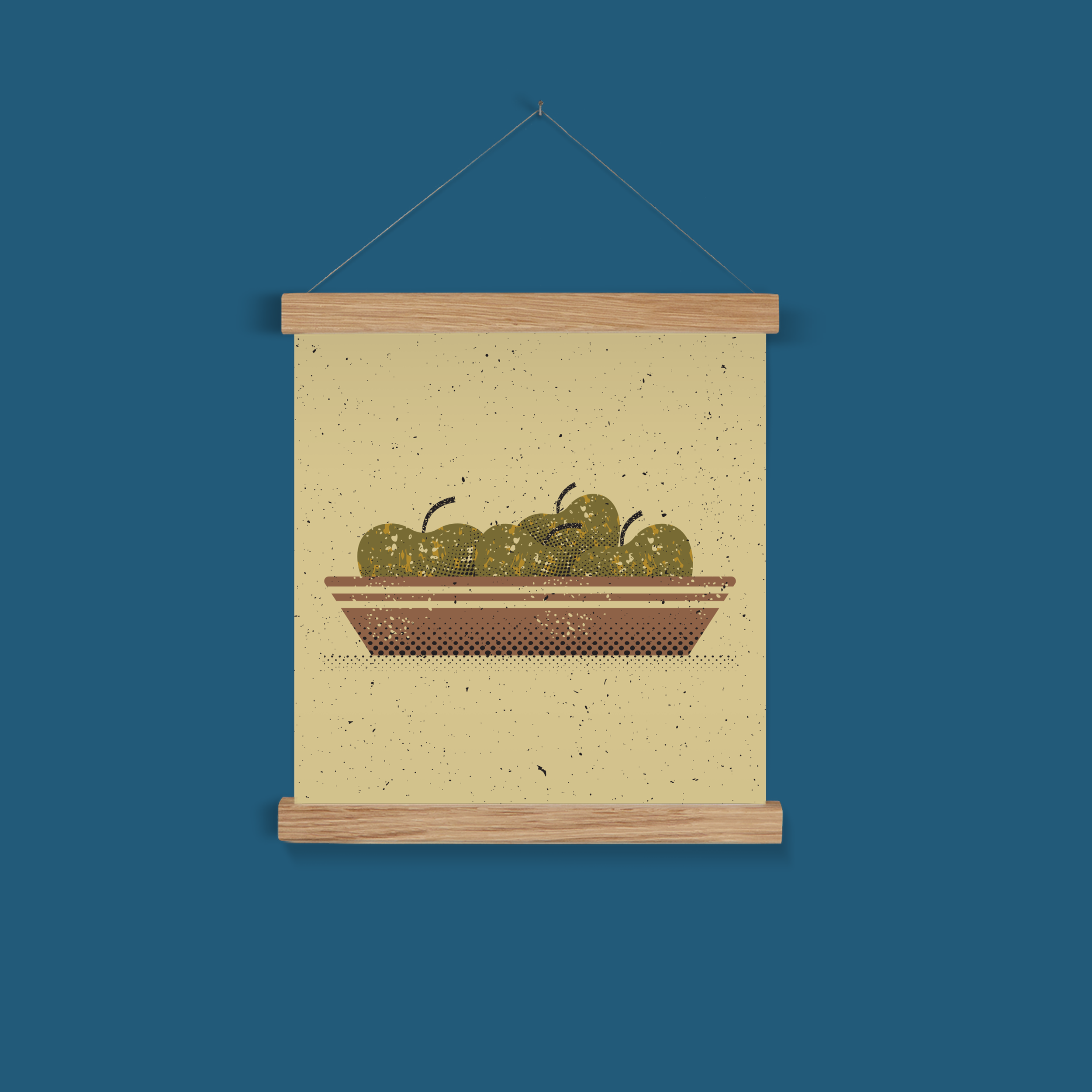 Apples Art Print With Hangers