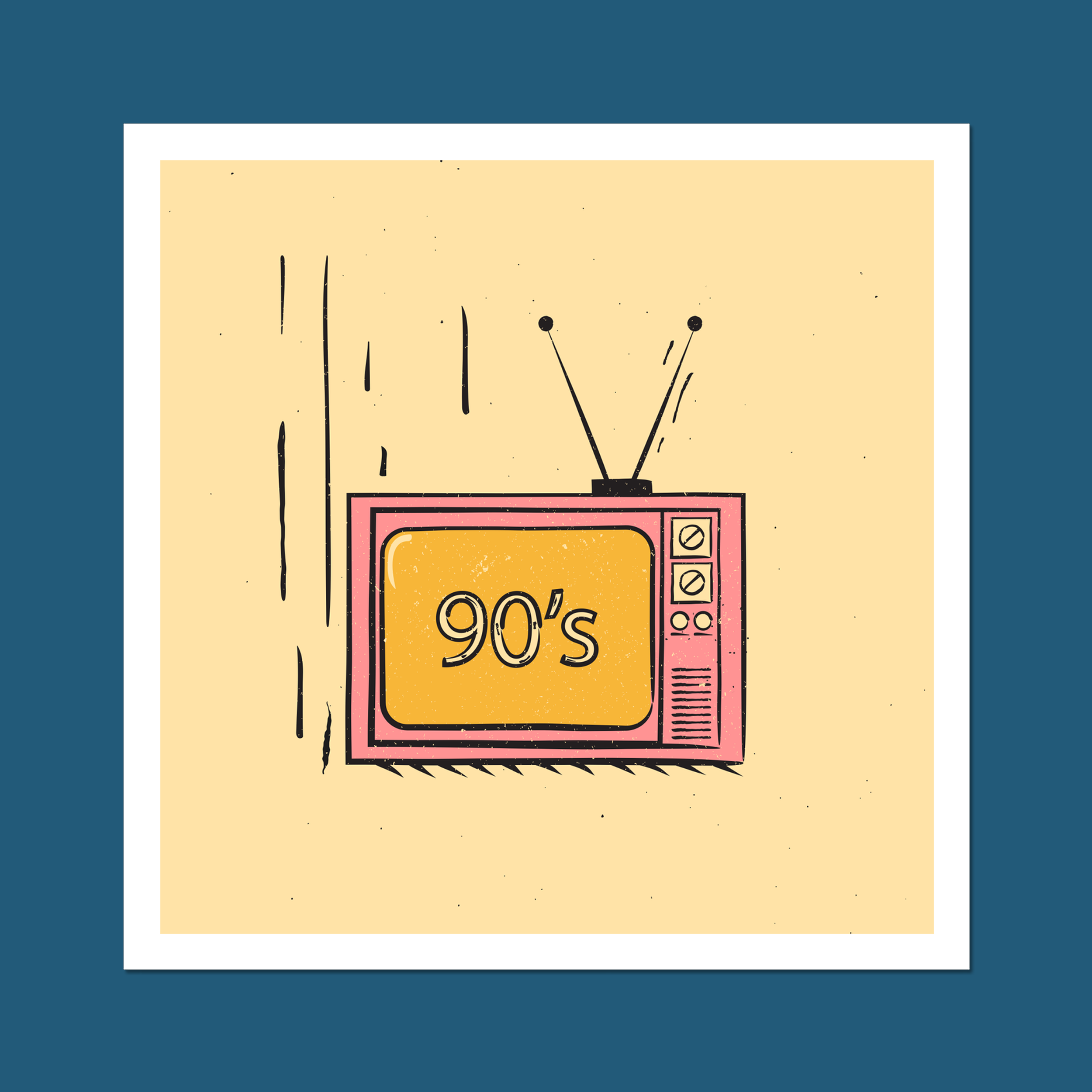 90's Art Print