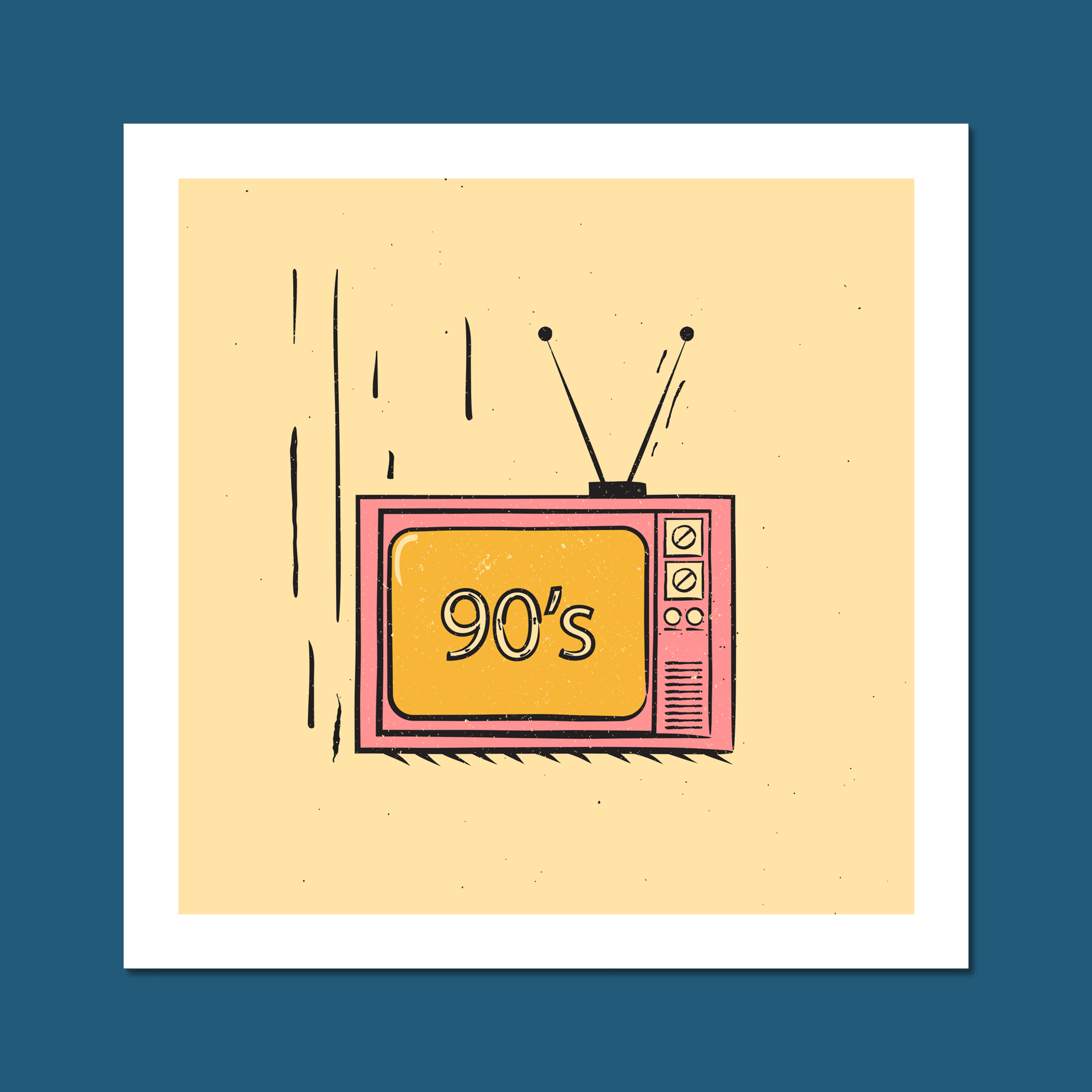 90's Art Print
