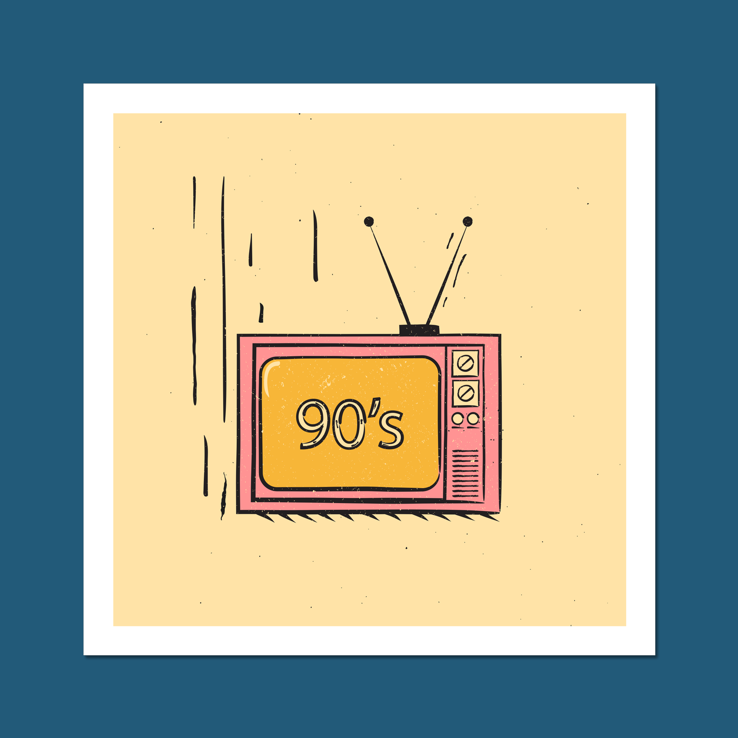 90's Art Print