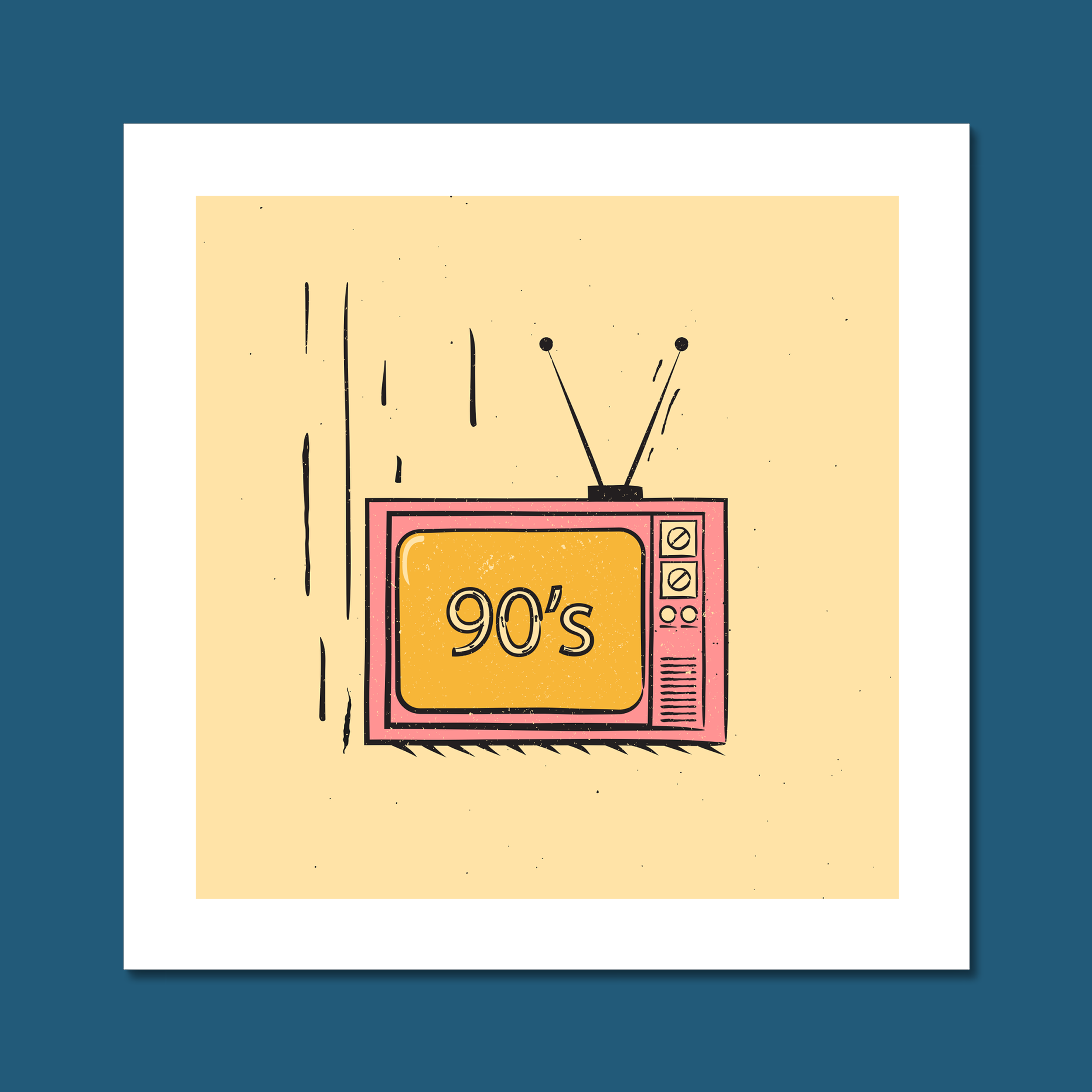 90's Art Print