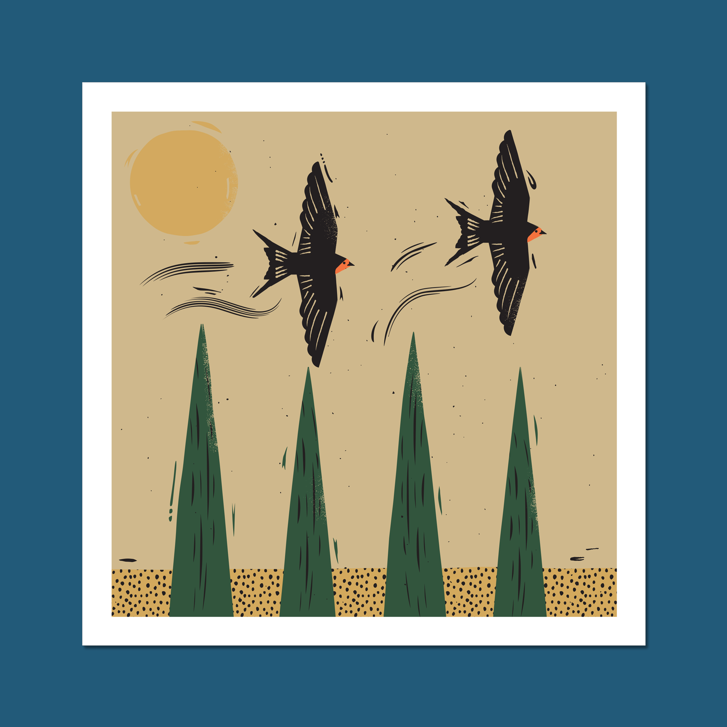 Flight Art Print