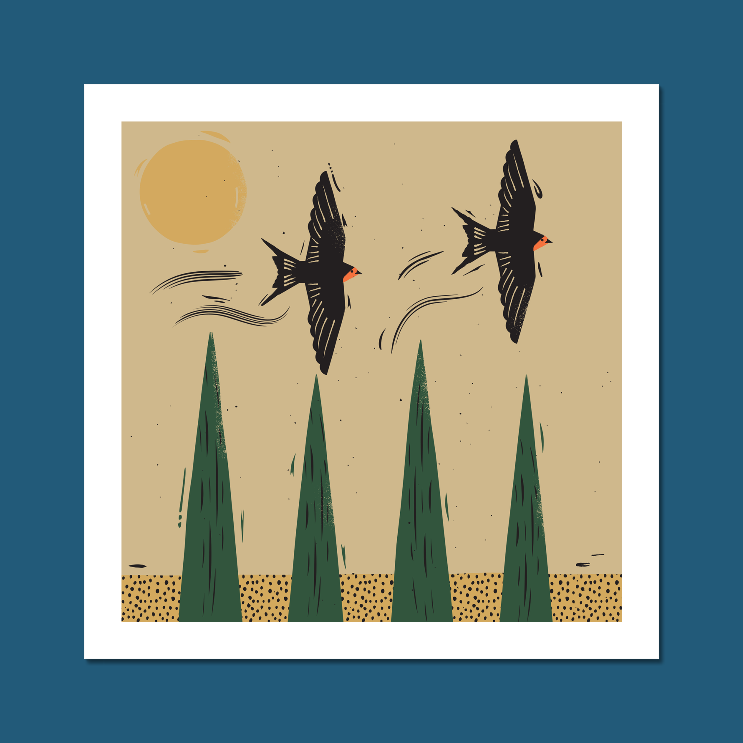 Flight Art Print