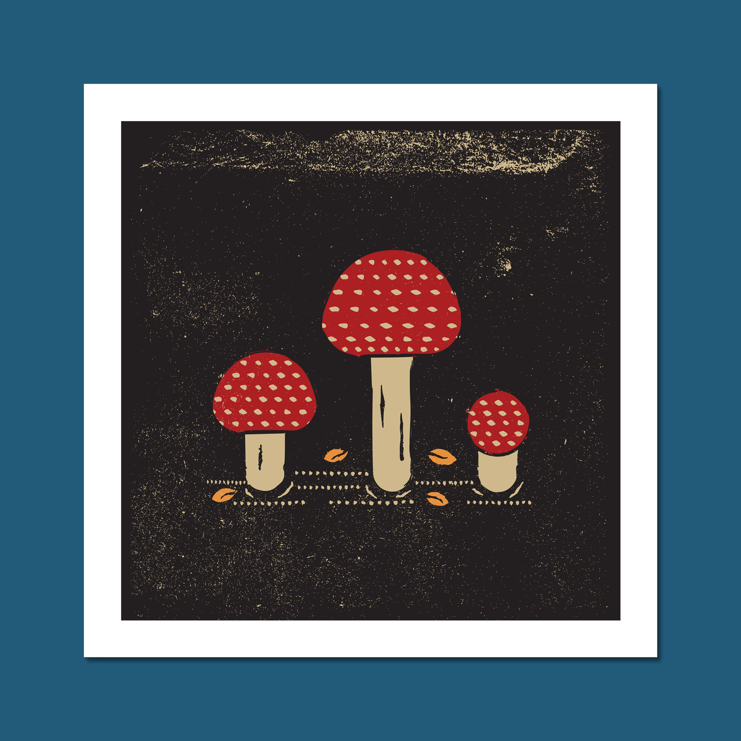 Mushrooms Art Print