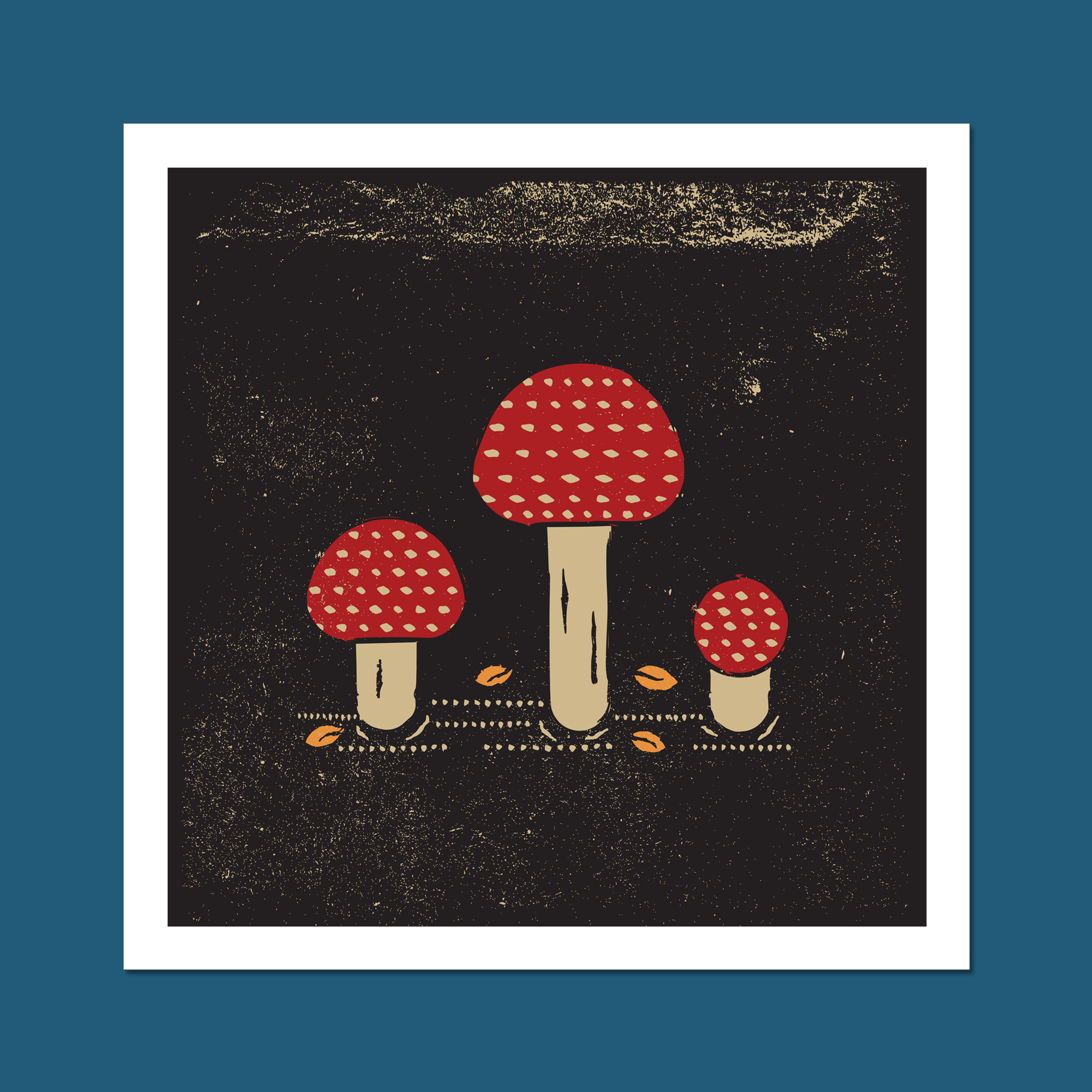 Mushrooms Art Print