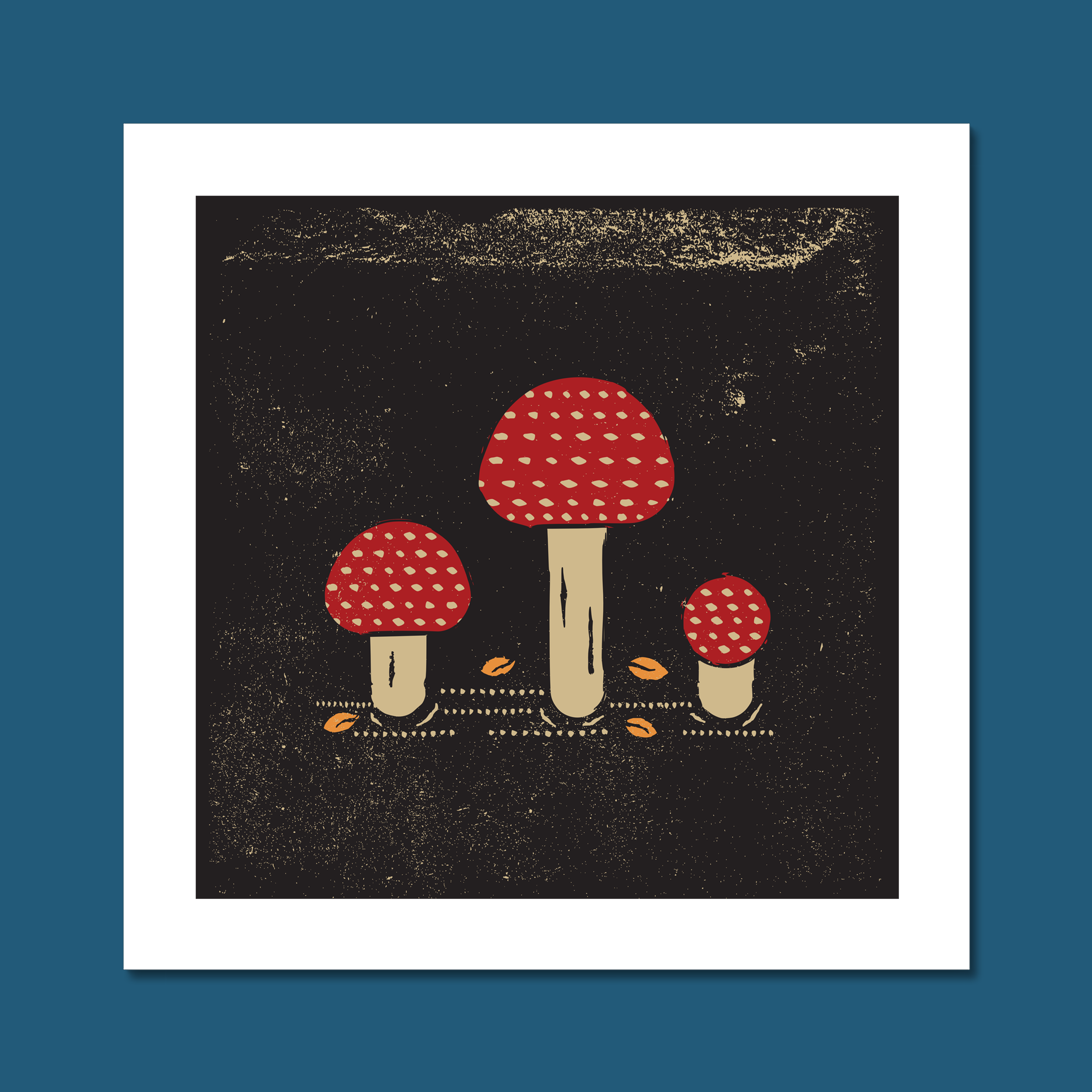 Mushrooms Art Print