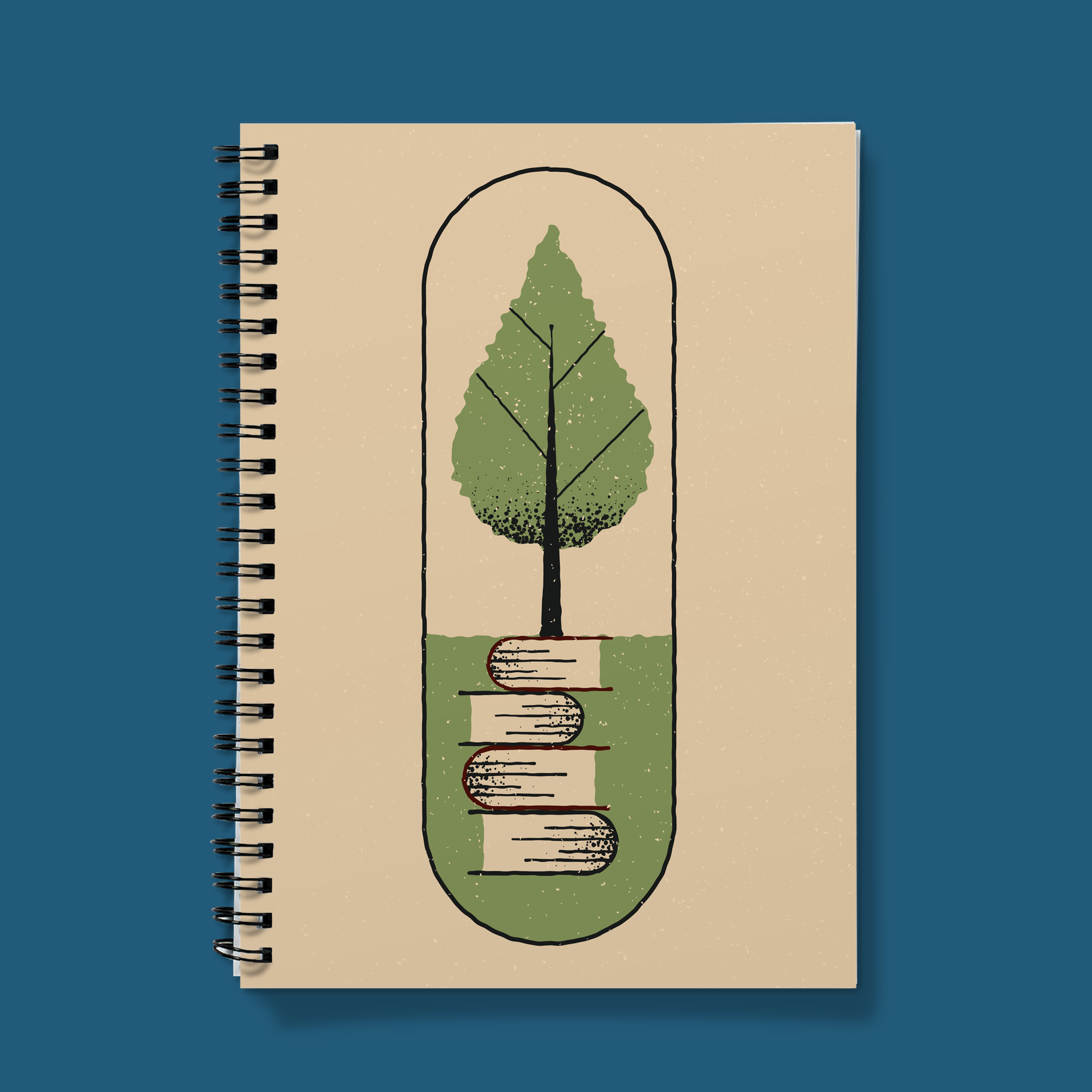 Growth A5 Spiral Notebook