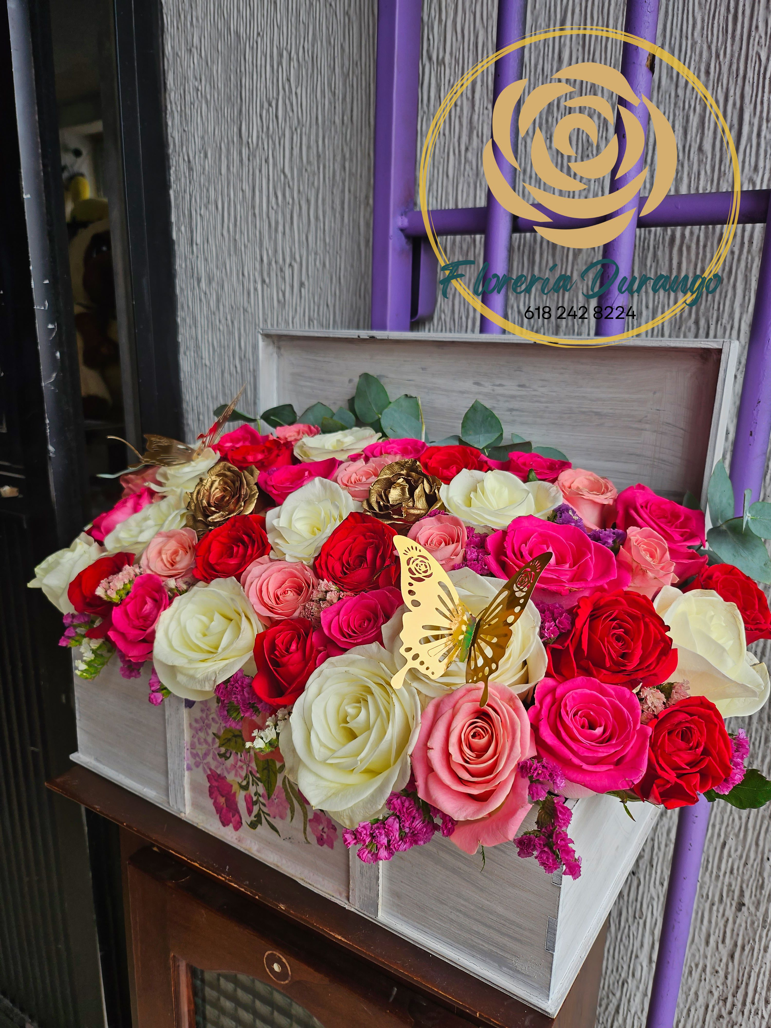 Caja floral especial