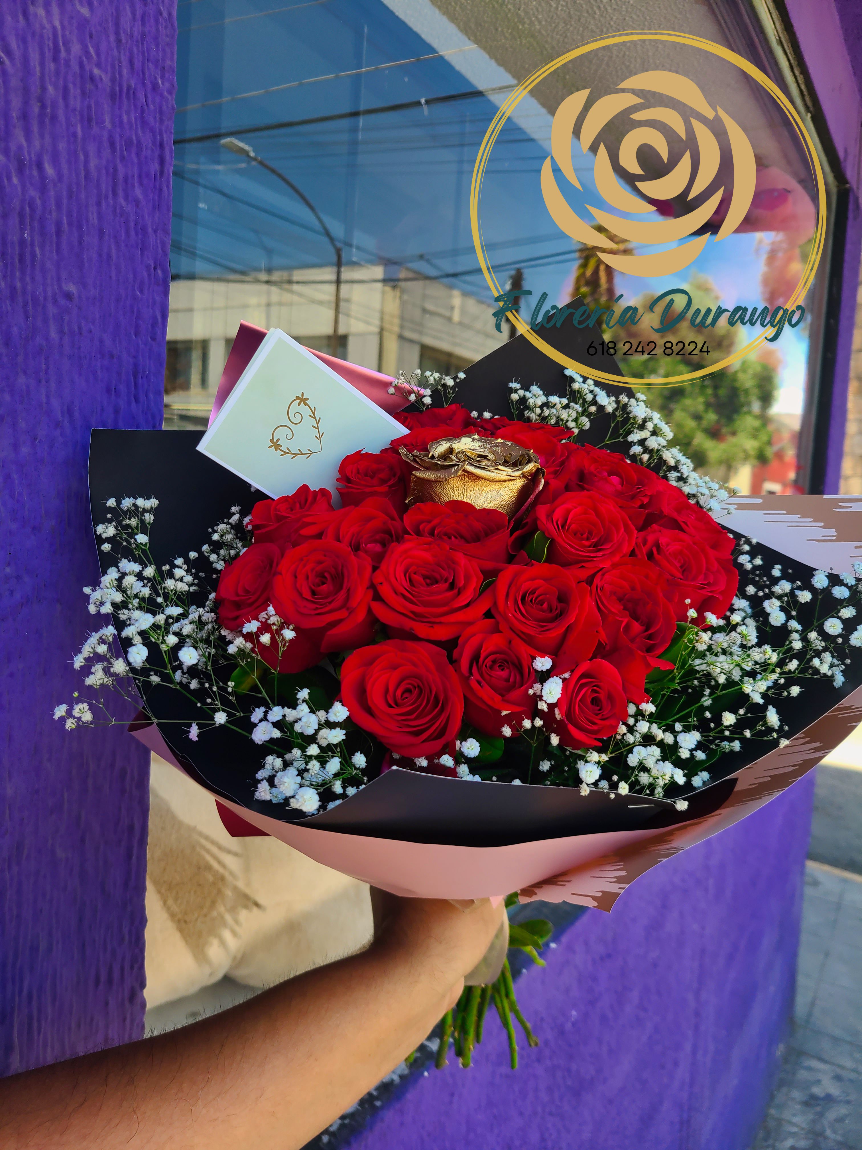 Ramo 24 rosas especial
