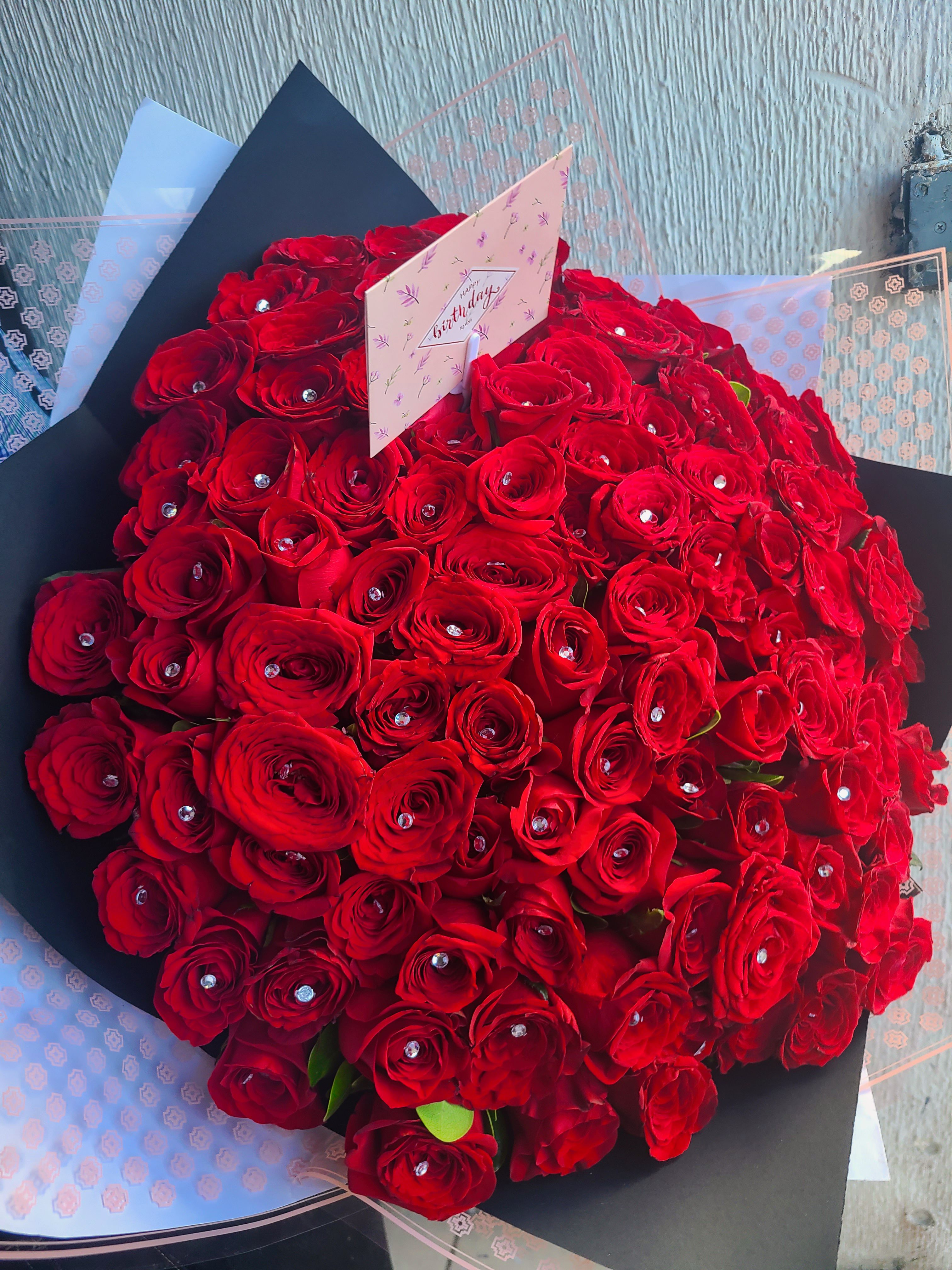 Ramo 100 rosas especial